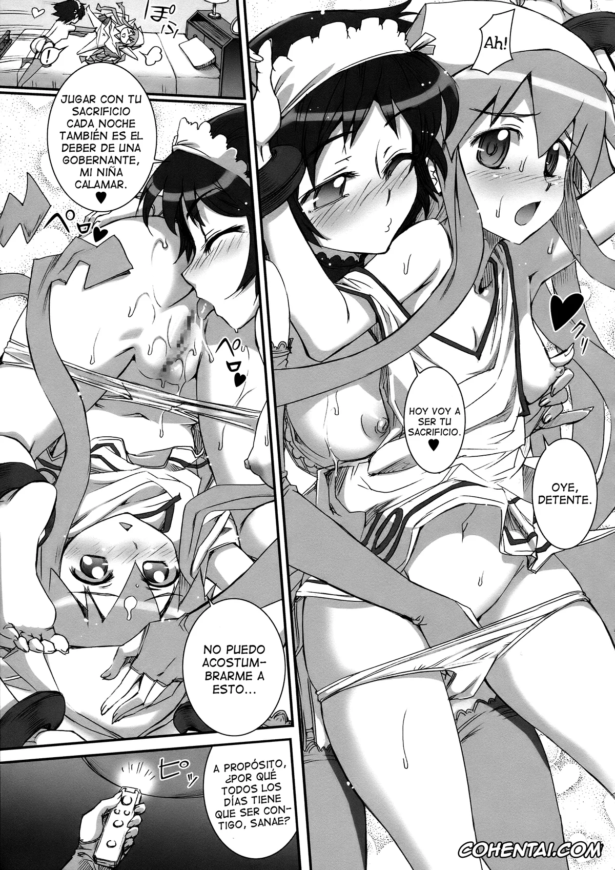 Shinryaku Ika Musume | Invasion Squid Girl hentai, Cindy Campbell hentai, Eiko Aizawa hentai, Ika Musume hentai, Kiyomi Sakura hentai, Nagisa Saitou hentai, Sanae Nagatsuki hentai, ikamusu meshi (Shinryaku! Ika Musume), pagina 6