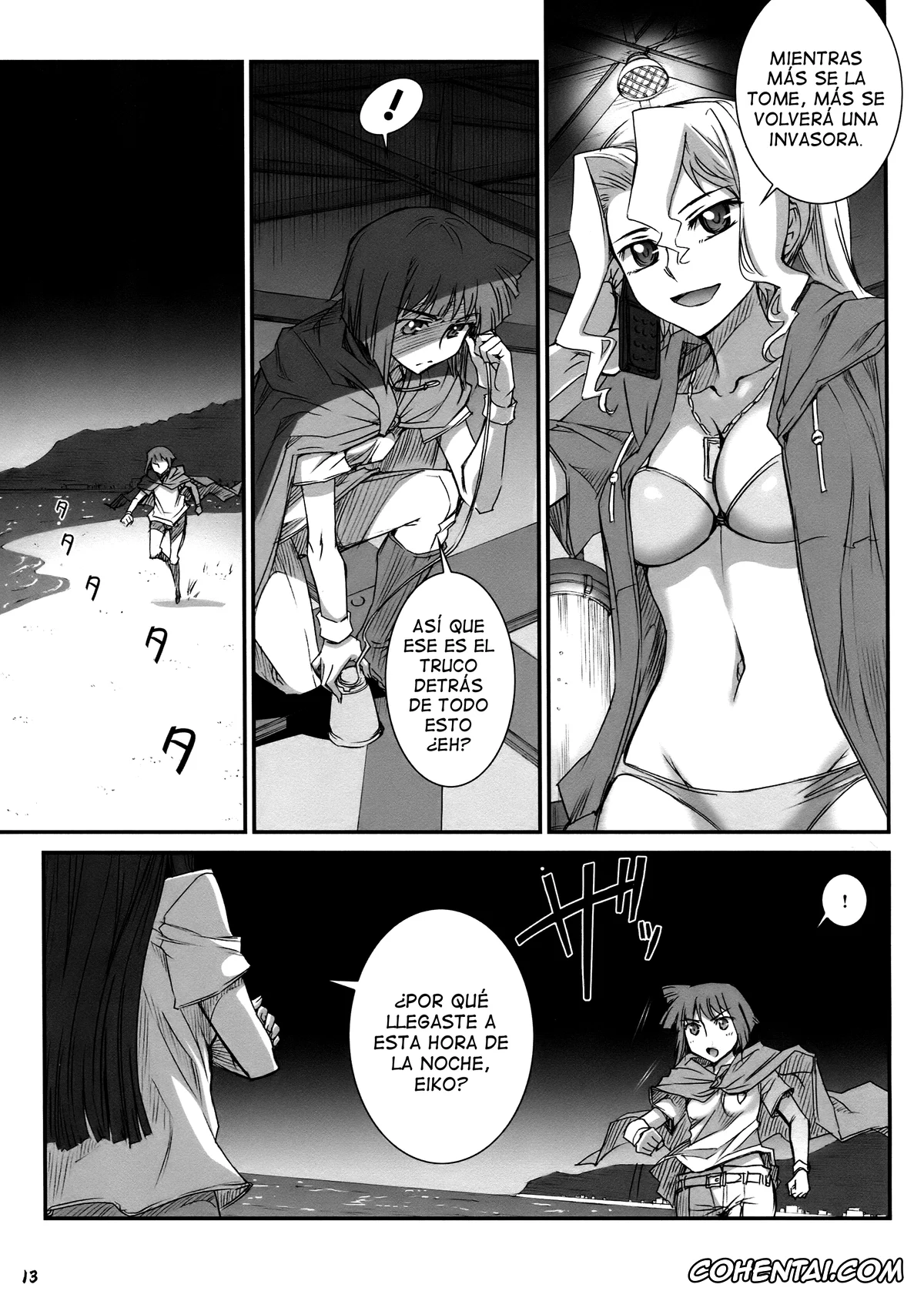 Shinryaku Ika Musume | Invasion Squid Girl hentai, Cindy Campbell hentai, Eiko Aizawa hentai, Ika Musume hentai, Kiyomi Sakura hentai, Nagisa Saitou hentai, Sanae Nagatsuki hentai, ikamusu meshi (Shinryaku! Ika Musume), pagina 12