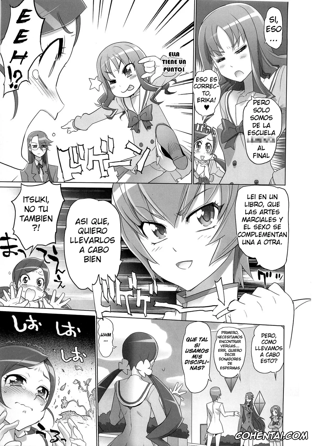 HeartCatch Precure! hentai, Cure Blossom | Tsubomi Hanasaki hentai, Cure Sunshine | Itsuki Myoudouin hentai, INAZUMA SILHOUETTE (HeartCatch Precure!), pagina 9