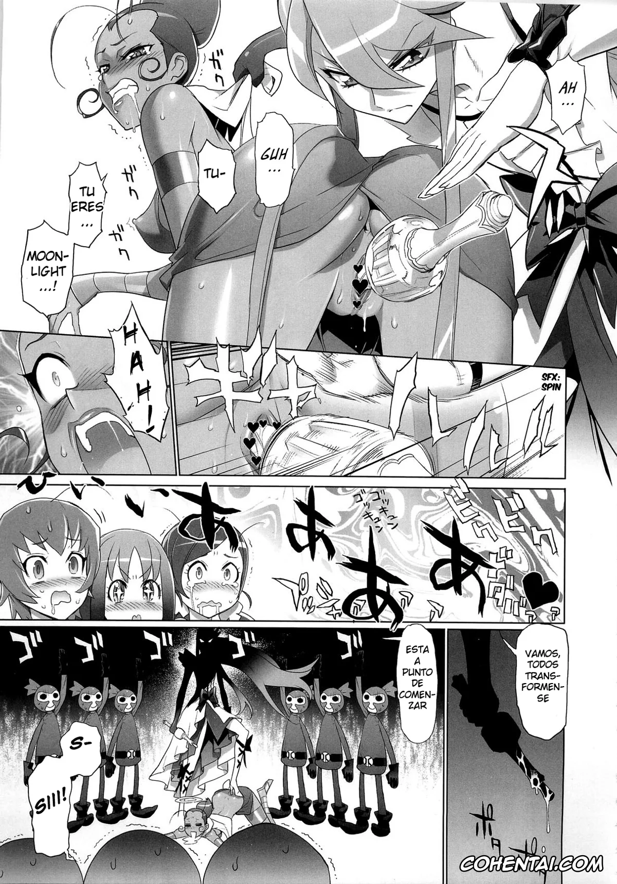 HeartCatch Precure! porno, Cure Blossom | Tsubomi Hanasaki porno, Cure Sunshine | Itsuki Myoudouin porno, INAZUMA SILHOUETTE (HeartCatch Precure!), pagina 11