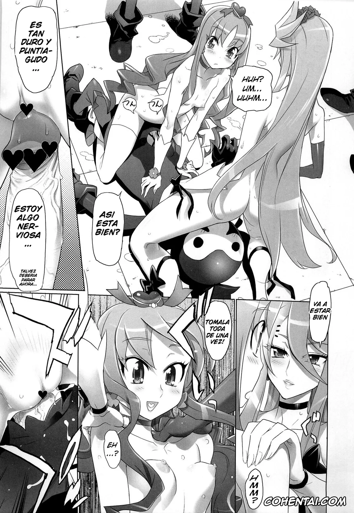 HeartCatch Precure! xxx, Cure Blossom | Tsubomi Hanasaki xxx, Cure Sunshine | Itsuki Myoudouin xxx, INAZUMA SILHOUETTE (HeartCatch Precure!), pagina 19