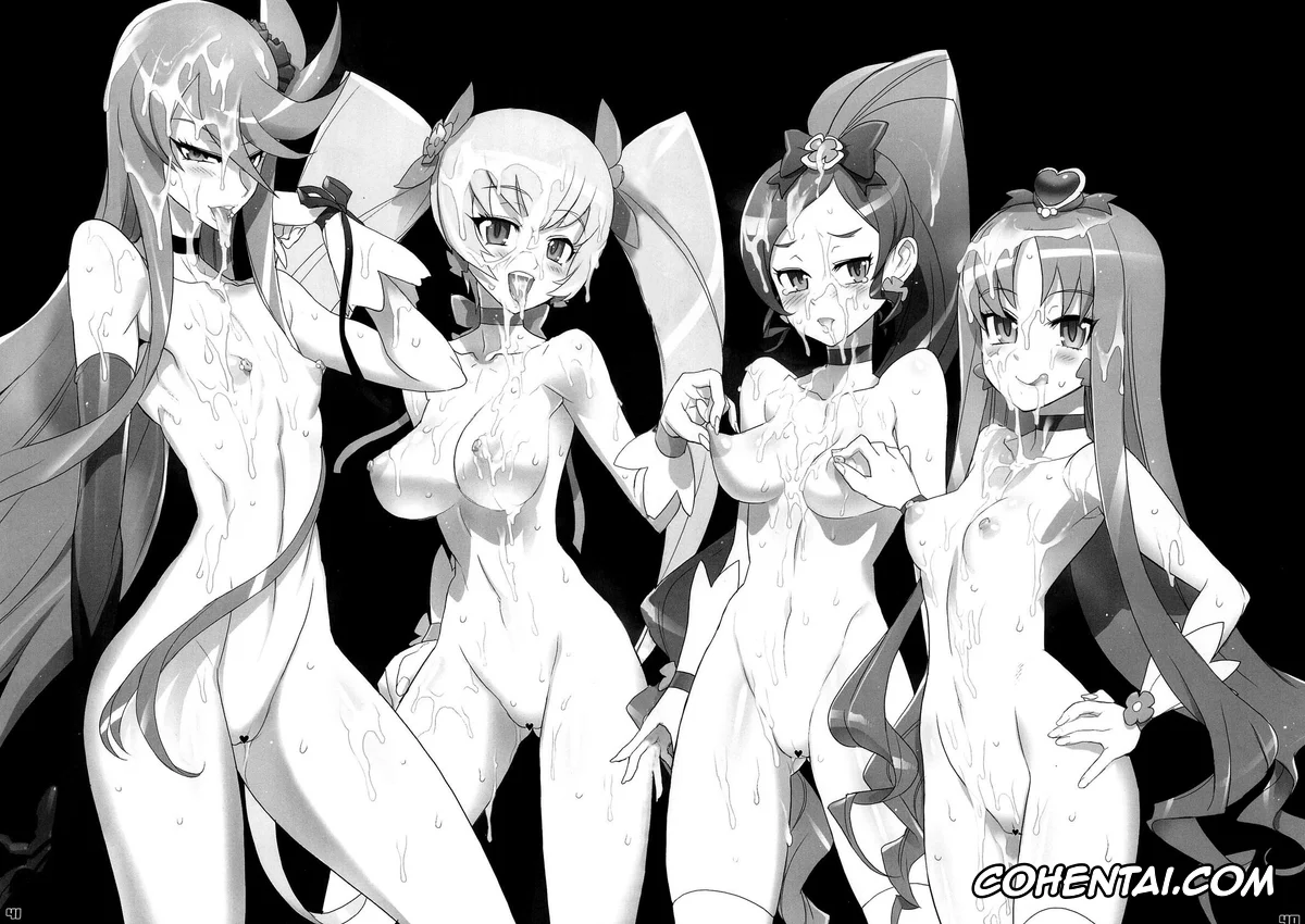HeartCatch Precure! xxx, Cure Blossom | Tsubomi Hanasaki xxx, Cure Sunshine | Itsuki Myoudouin xxx, INAZUMA SILHOUETTE (HeartCatch Precure!), pagina 40