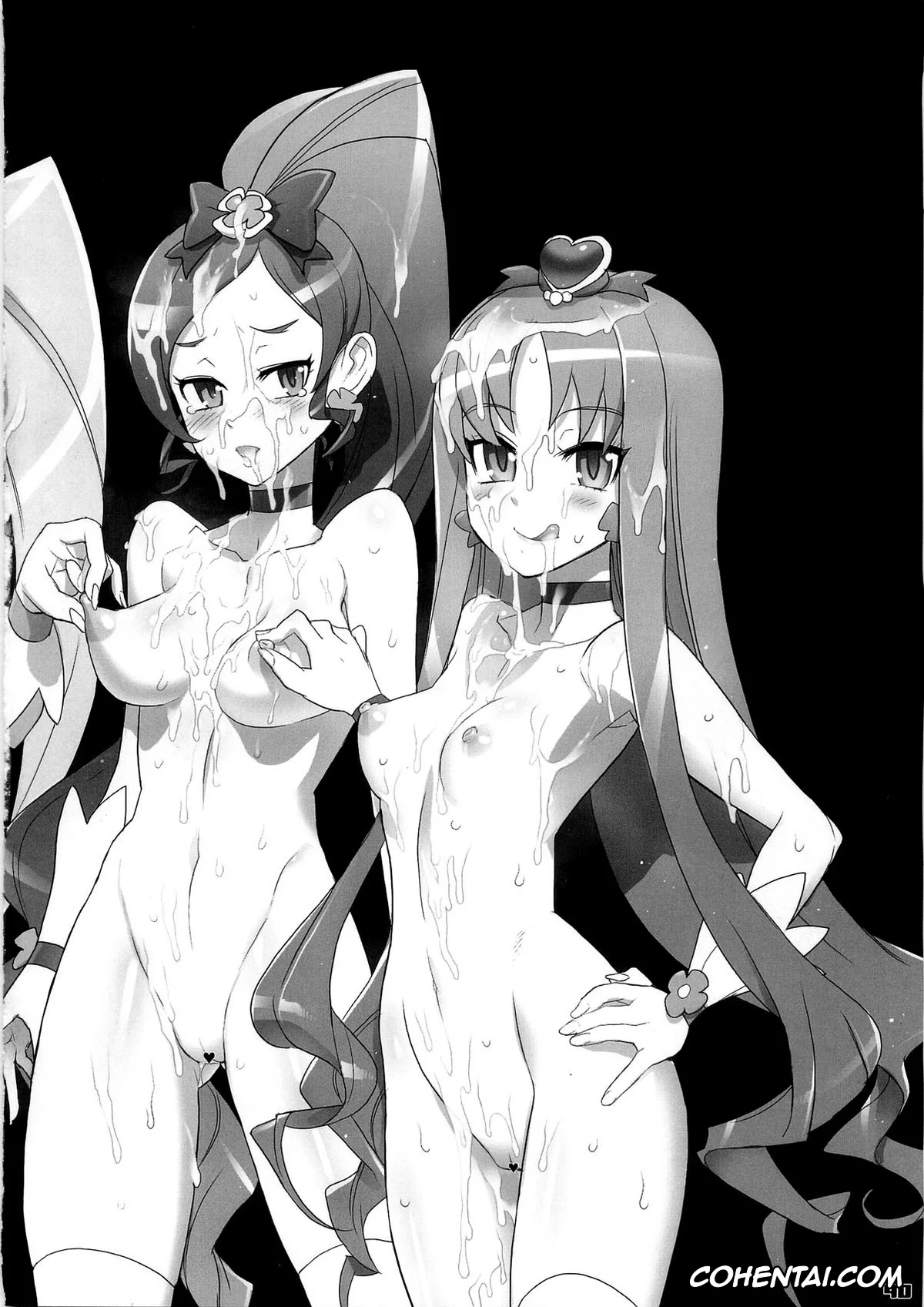 HeartCatch Precure! porno, Cure Blossom | Tsubomi Hanasaki porno, Cure Sunshine | Itsuki Myoudouin porno, INAZUMA SILHOUETTE (HeartCatch Precure!), pagina 41
