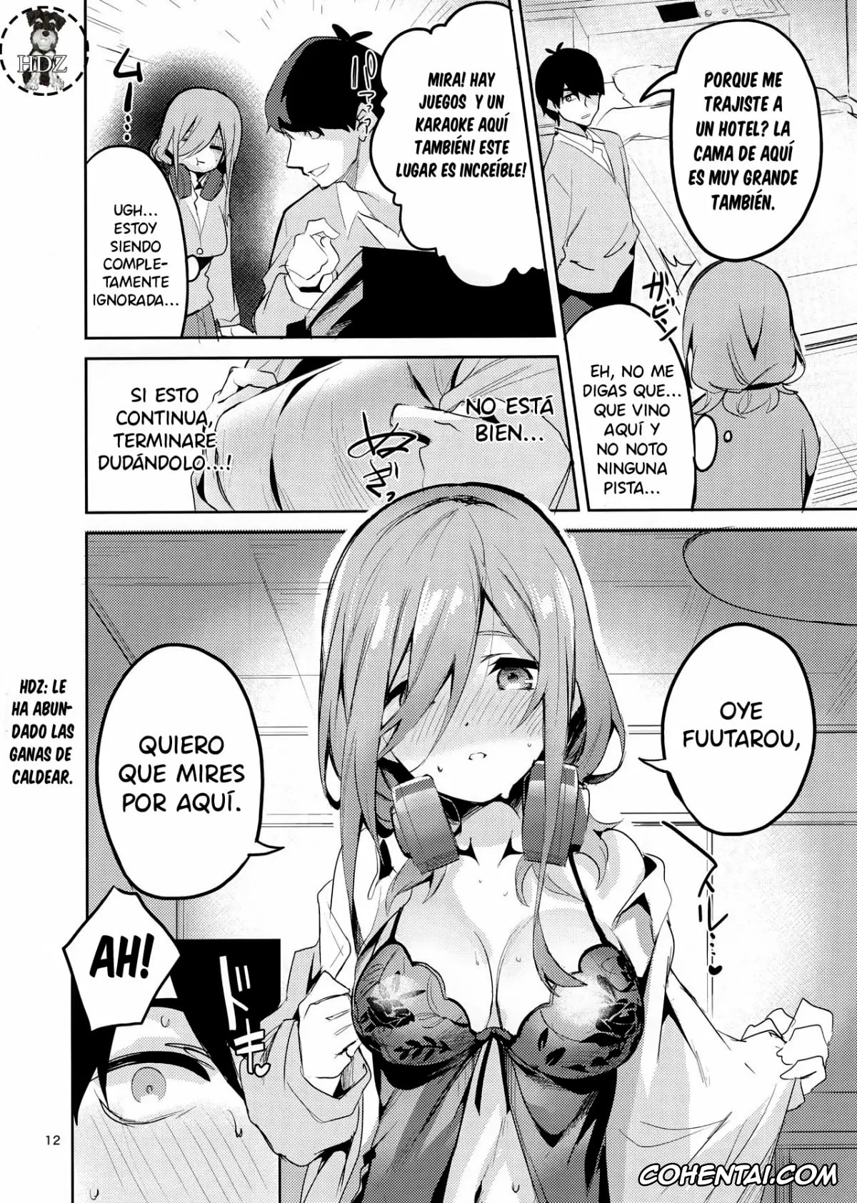 Gotoubun No Hanayome | The Quintessential Quintuplets xxx, Fuutarou Uesugi xxx, Miku Nakano xxx, Miku no Baai (Gotoubun no Hanayome), pagina 10