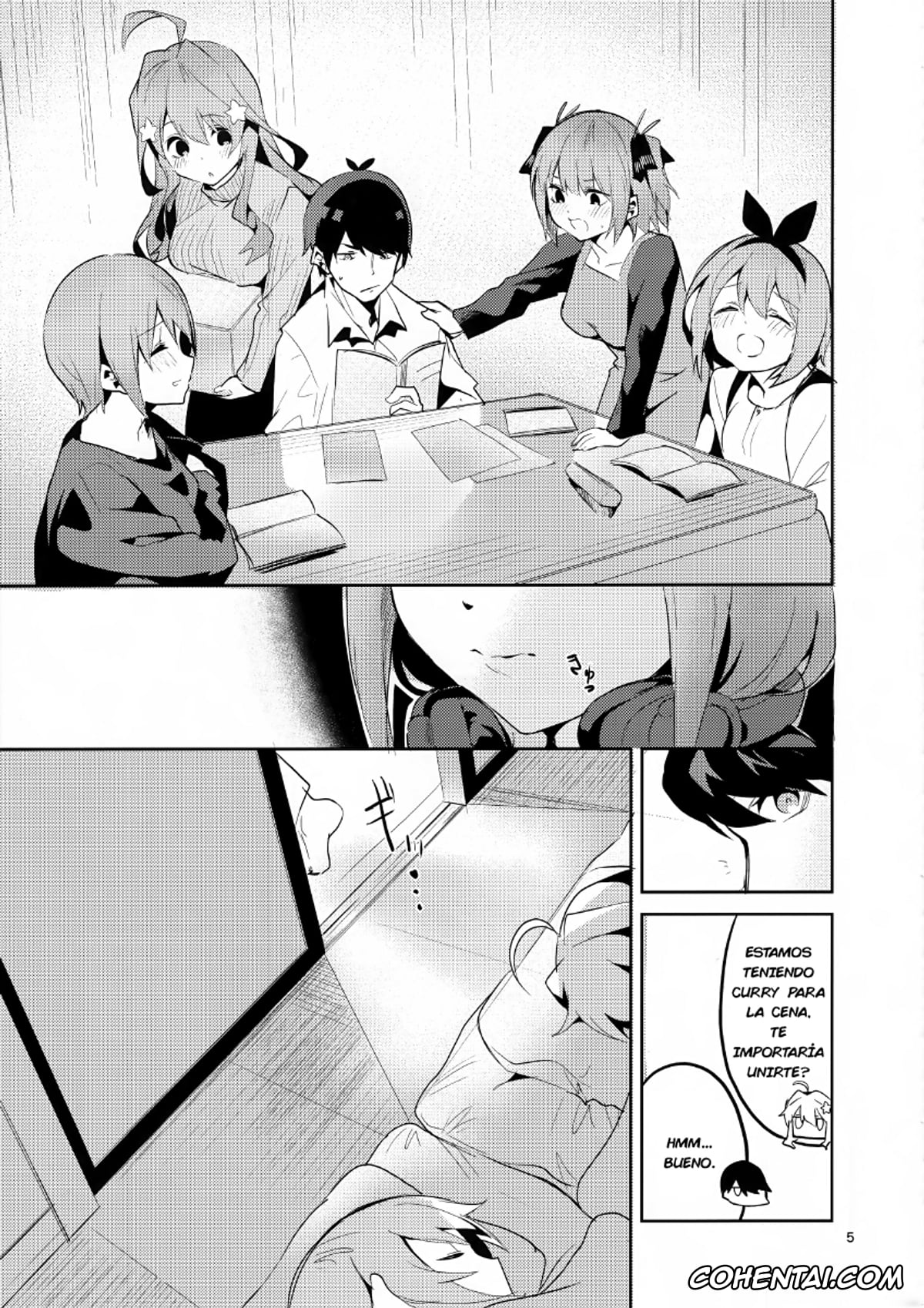 Gotoubun No Hanayome | The Quintessential Quintuplets xxx, Fuutarou Uesugi xxx, Miku Nakano xxx, Miku no Baai (Gotoubun no Hanayome), pagina 4