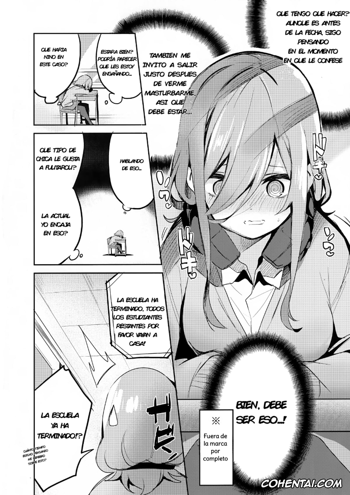 Gotoubun No Hanayome | The Quintessential Quintuplets hentai, Fuutarou Uesugi hentai, Miku Nakano hentai, Miku no Baai (Gotoubun no Hanayome), pagina 9