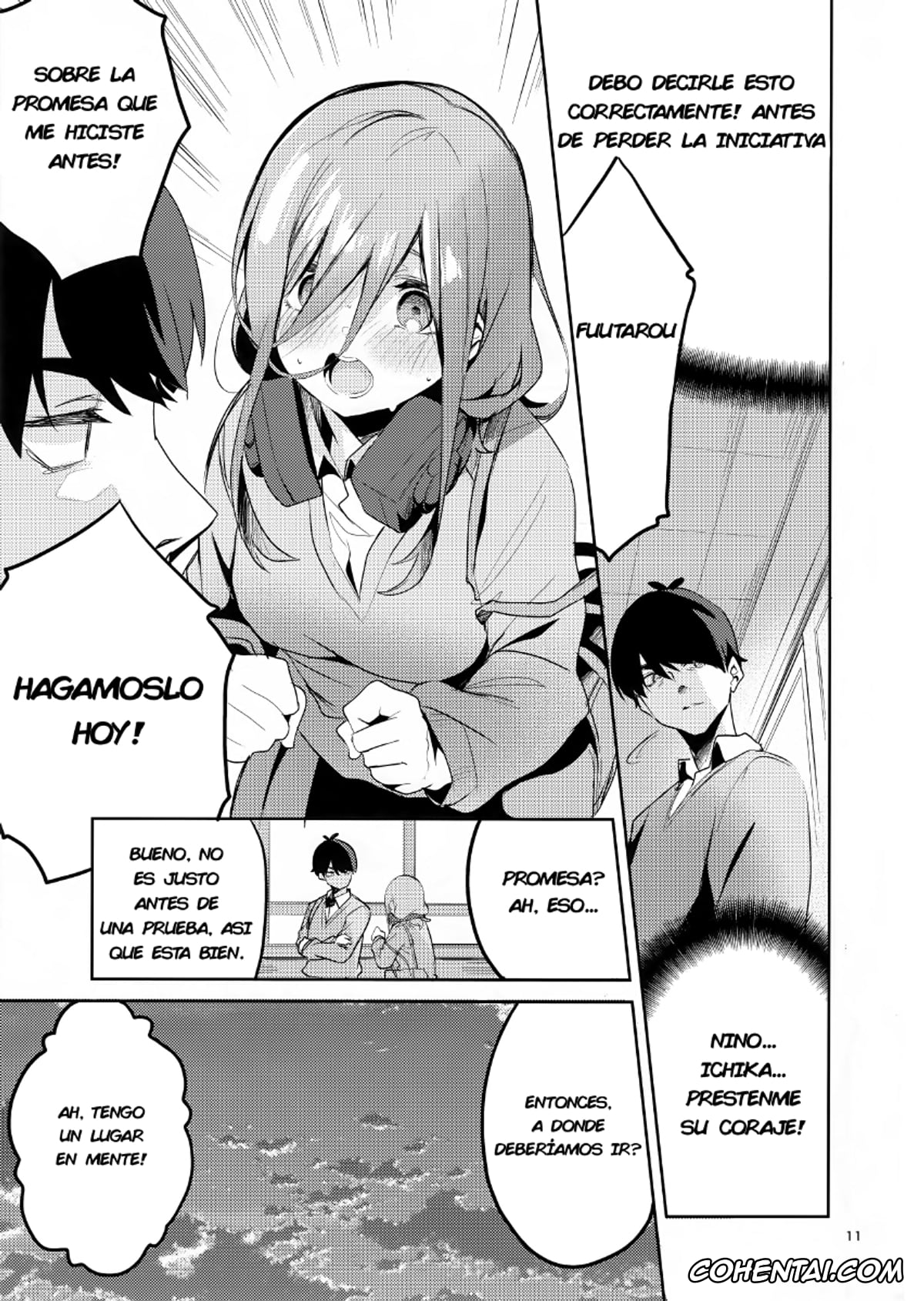 Gotoubun No Hanayome | The Quintessential Quintuplets xxx, Fuutarou Uesugi xxx, Miku Nakano xxx, Miku no Baai (Gotoubun no Hanayome), pagina 10