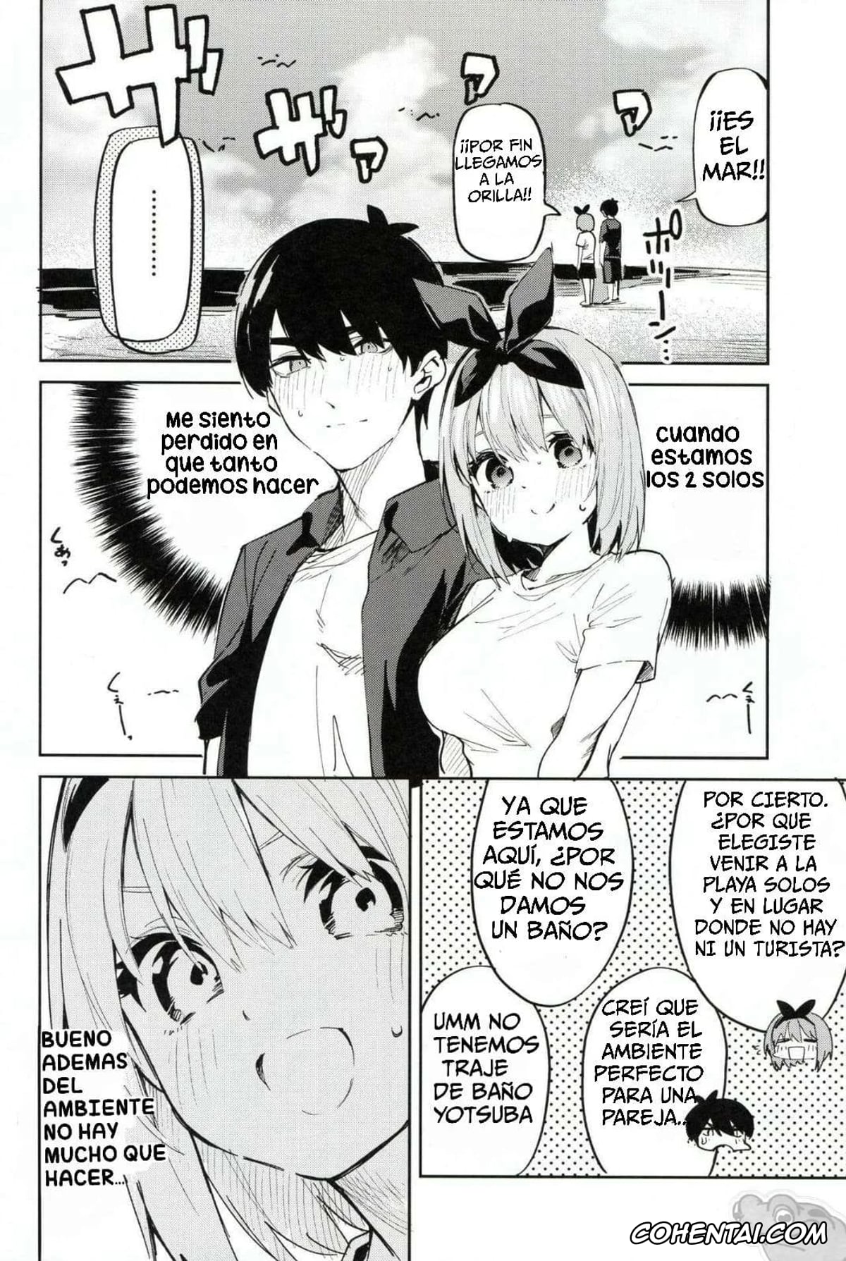Gotoubun No Hanayome | The Quintessential Quintuplets xxx, Fuutarou Uesugi xxx, Ichika Nakano xxx, Itsuki Nakano xxx, Miku Nakano xxx, Nino Nakano xxx, Yotsuba Nakano xxx, 5/5 no Baai +1 (Gotoubun no Hanayome), pagina 4