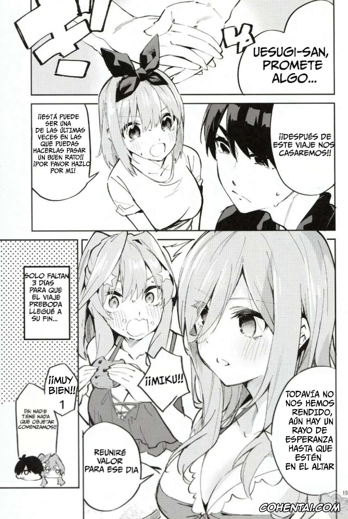 Gotoubun No Hanayome | The Quintessential Quintuplets xxx, Fuutarou Uesugi xxx, Ichika Nakano xxx, Itsuki Nakano xxx, Miku Nakano xxx, Nino Nakano xxx, Yotsuba Nakano xxx, 5/5 no Baai +1 (Gotoubun no Hanayome), pagina 7