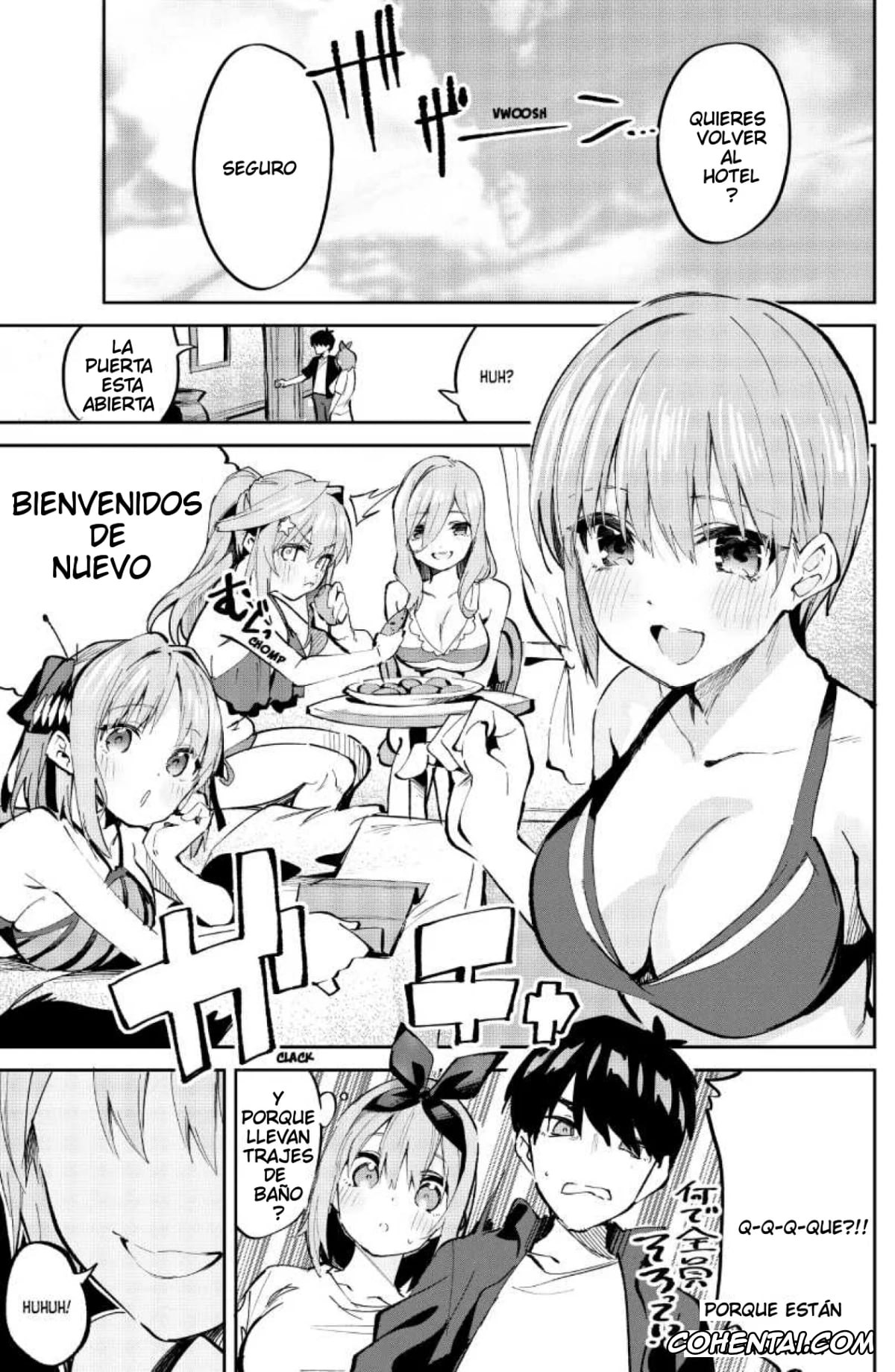 Gotoubun No Hanayome | The Quintessential Quintuplets porno, Fuutarou Uesugi porno, Ichika Nakano porno, Itsuki Nakano porno, Miku Nakano porno, Nino Nakano porno, Yotsuba Nakano porno, 5/5 no Baai +1 (Gotoubun no Hanayome), pagina 5