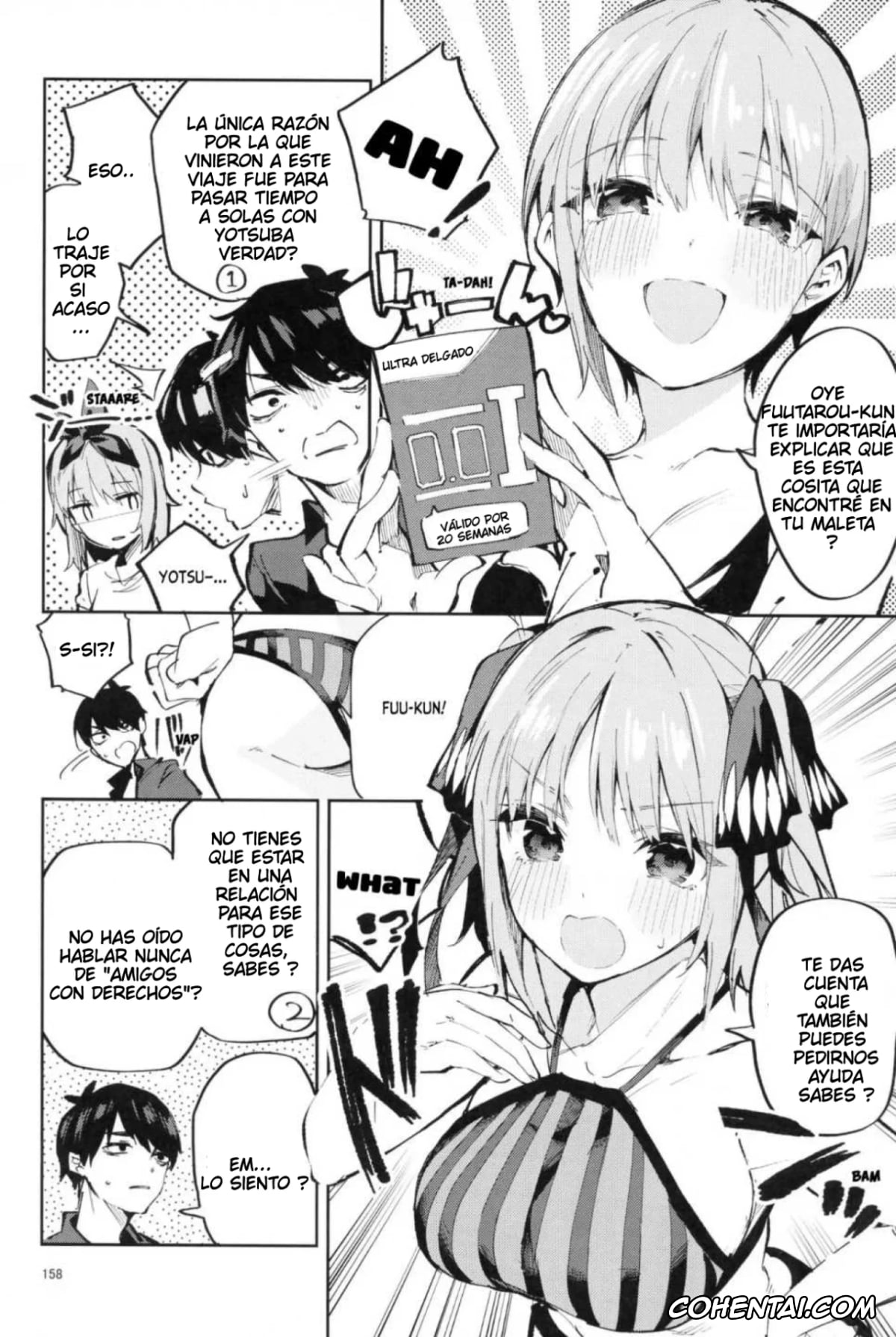 Gotoubun No Hanayome | The Quintessential Quintuplets hentai, Fuutarou Uesugi hentai, Ichika Nakano hentai, Itsuki Nakano hentai, Miku Nakano hentai, Nino Nakano hentai, Yotsuba Nakano hentai, 5/5 no Baai +1 (Gotoubun no Hanayome), pagina 6