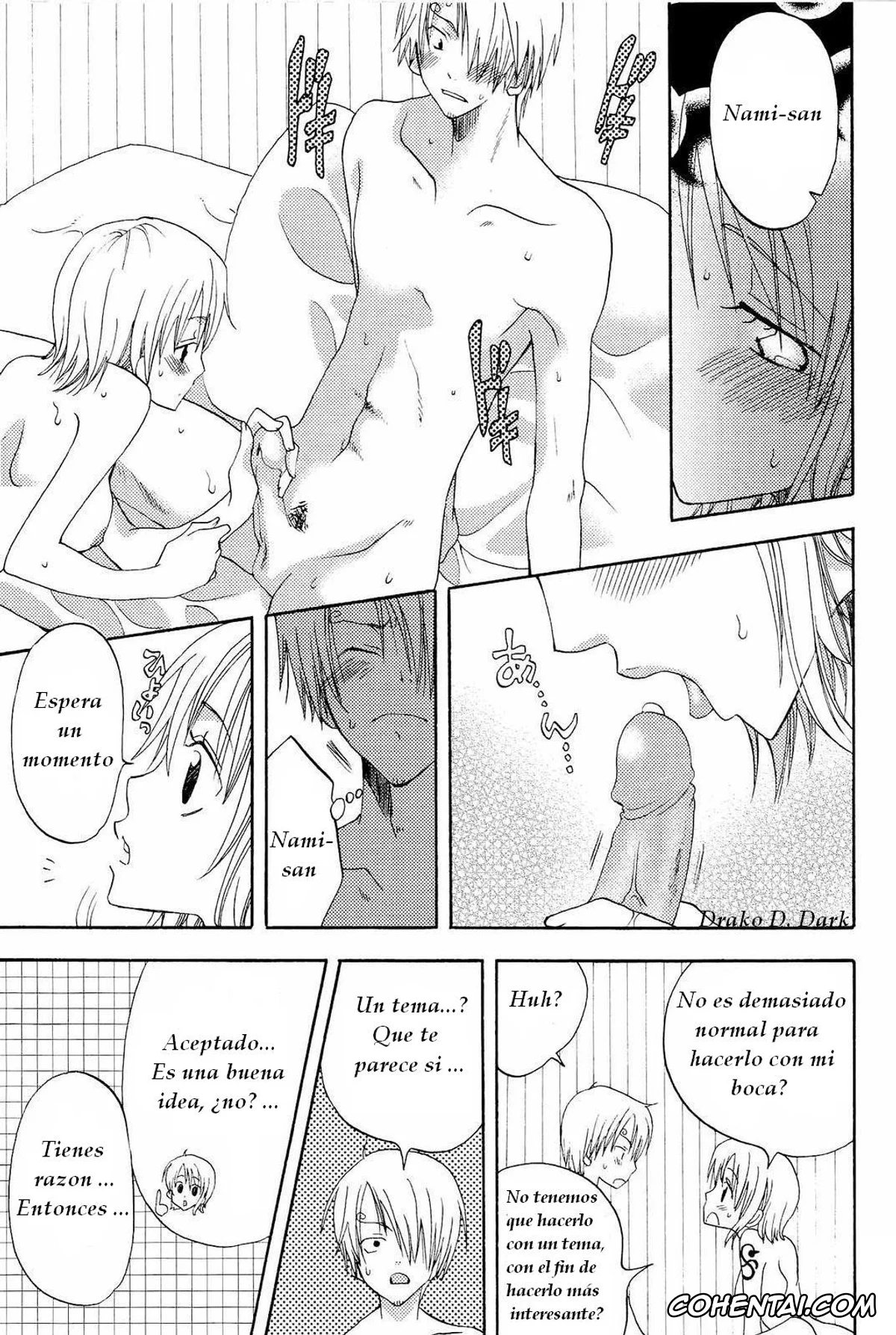 One Piece porno, Nami porno, Kanjyuku Orange (One Piece), pagina 11