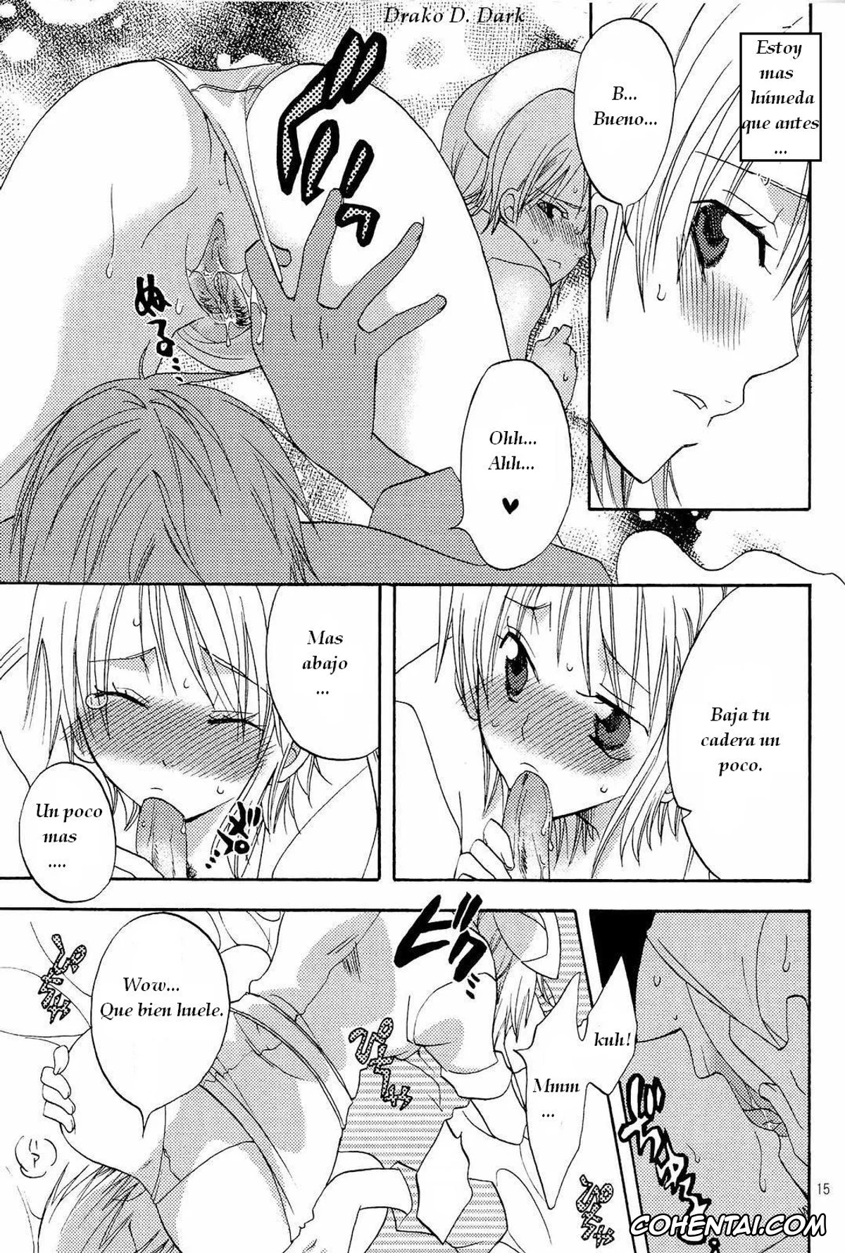 One Piece hentai, Nami hentai, Kanjyuku Orange (One Piece), pagina 15