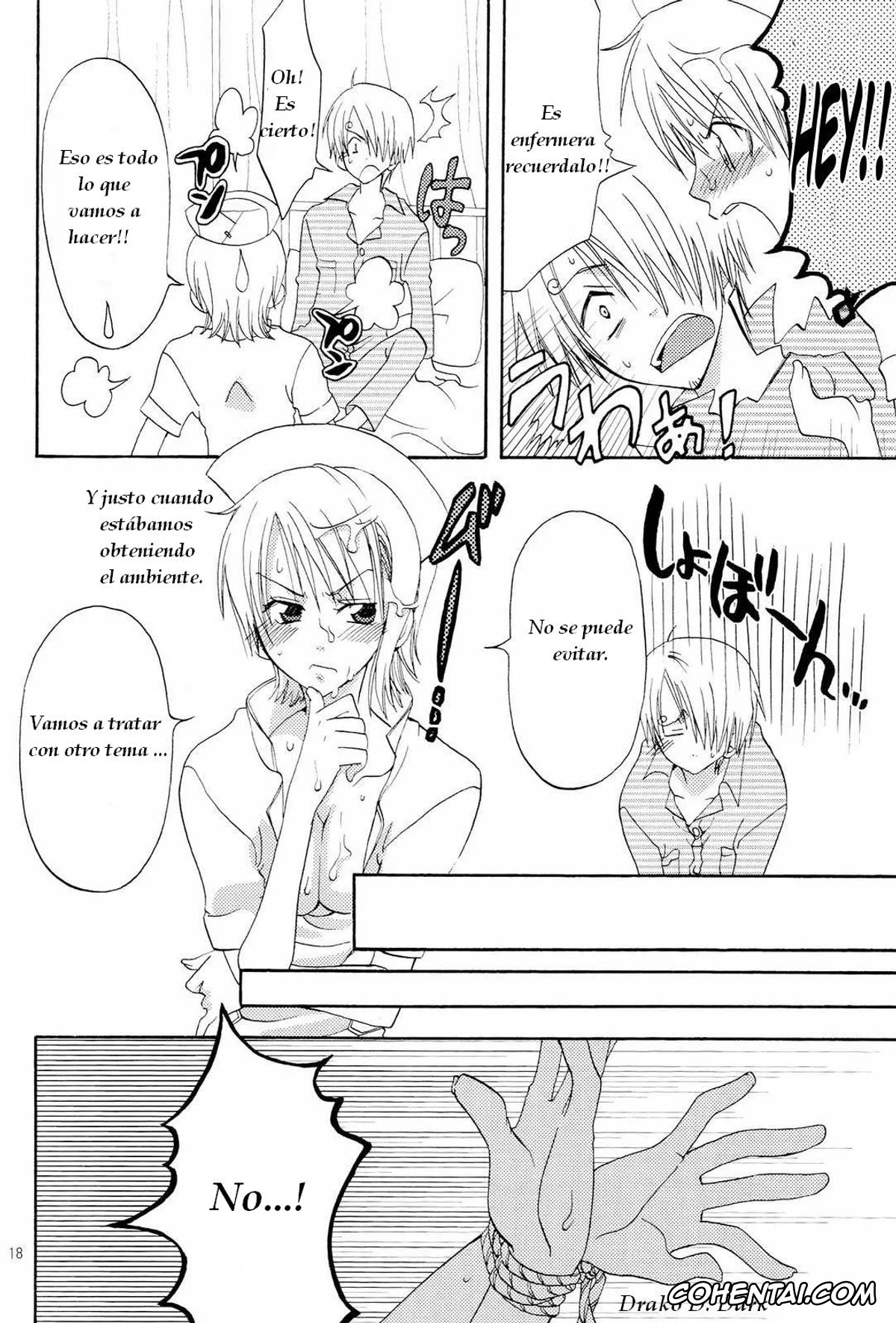 One Piece hentai, Nami hentai, Kanjyuku Orange (One Piece), pagina 18