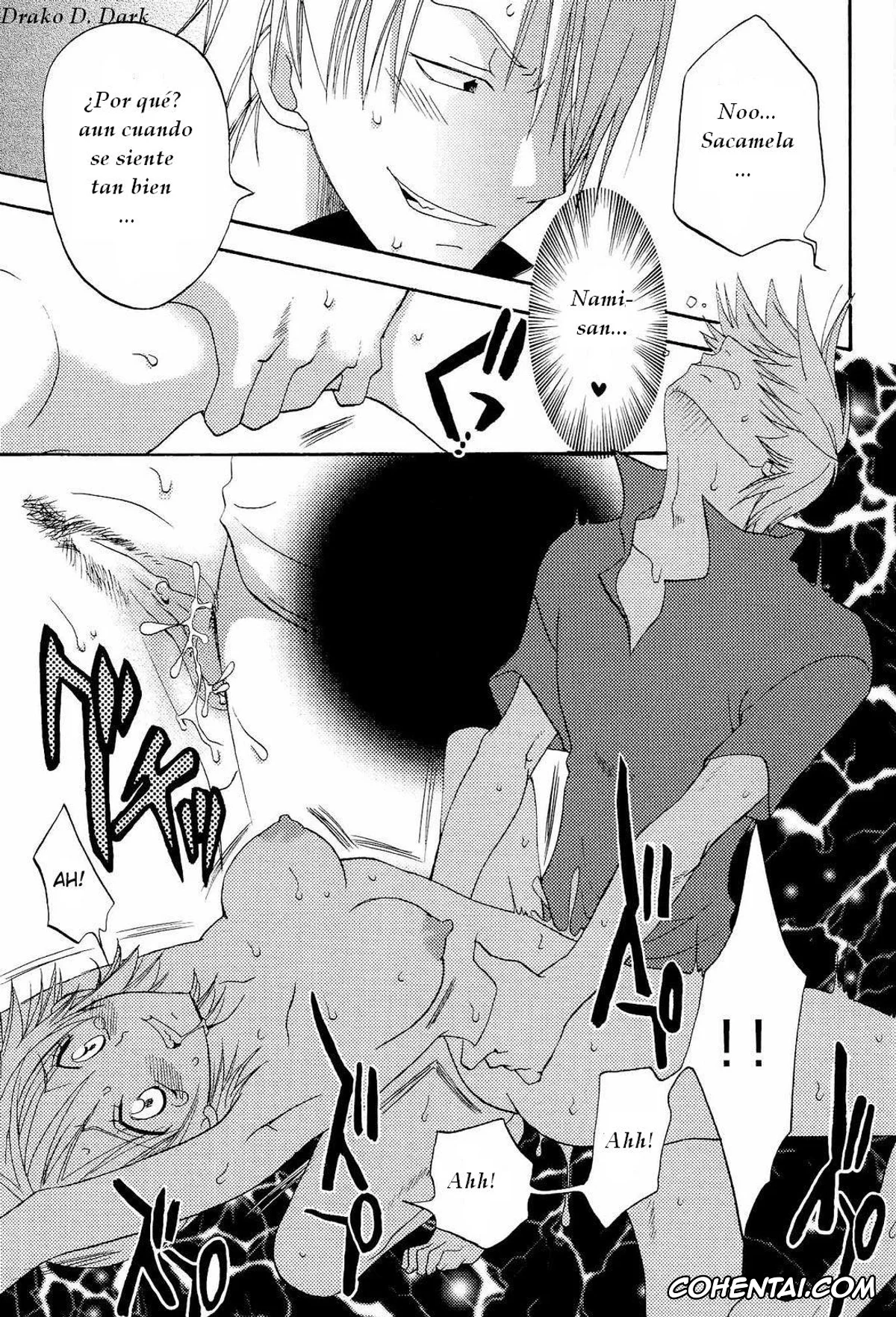 One Piece porno, Nami porno, Kanjyuku Orange (One Piece), pagina 23