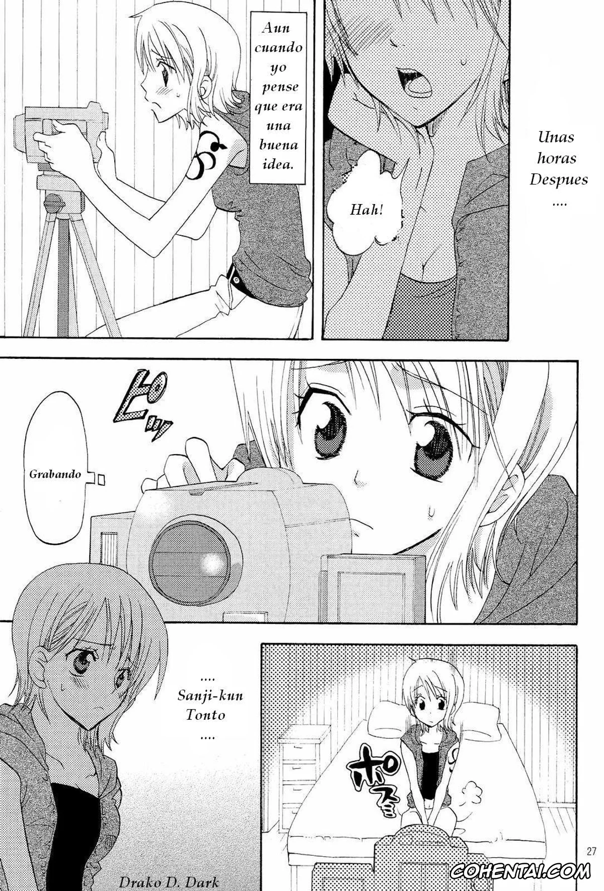 One Piece hentai, Nami hentai, Kanjyuku Orange (One Piece), pagina 27