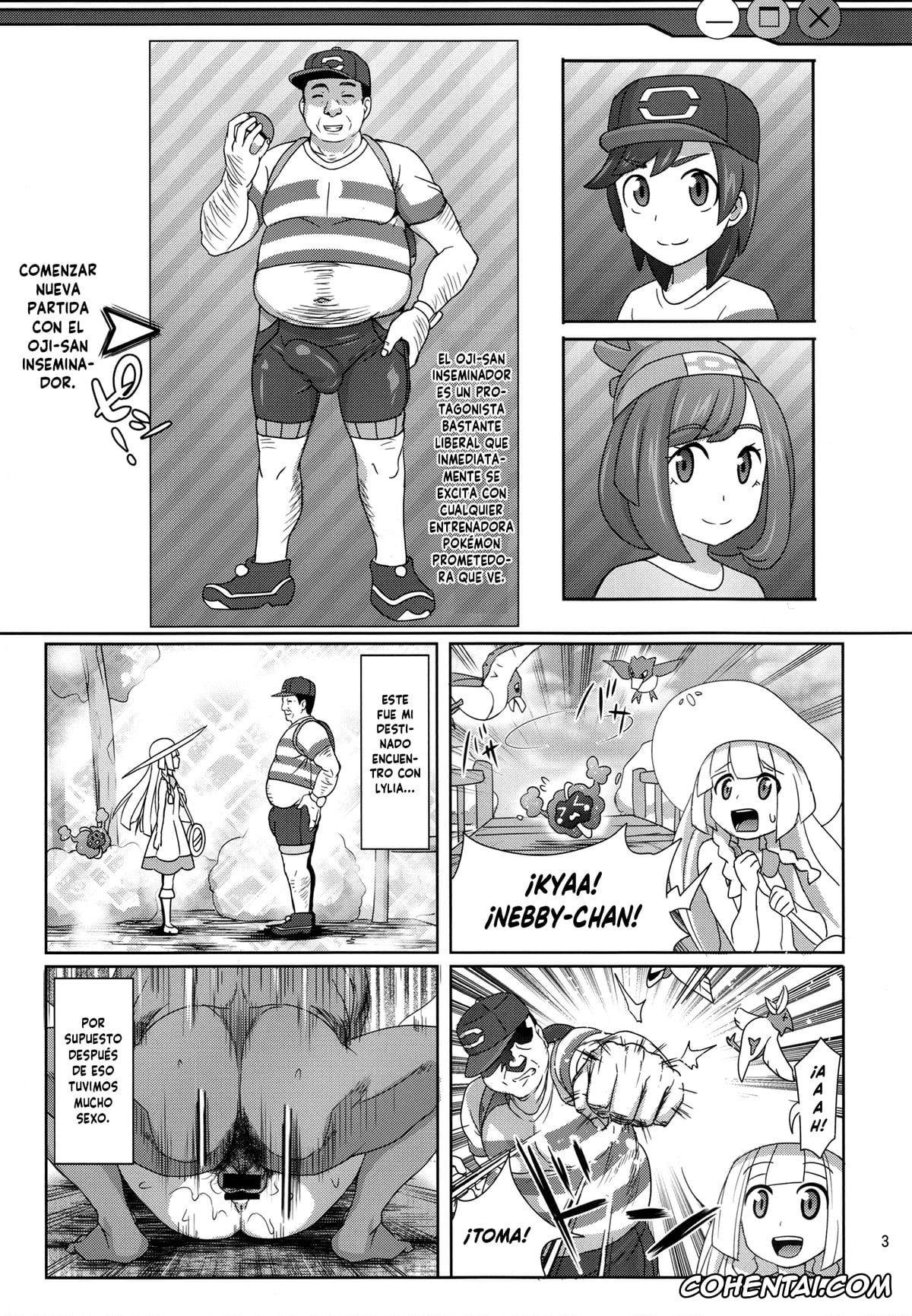 Pokemon | Pocket Monsters porno, Lana porno, Lillie porno, Sun Moon o Tanezuke Ojisan de New Game! (Pokémon Sun and Moon), pagina 2