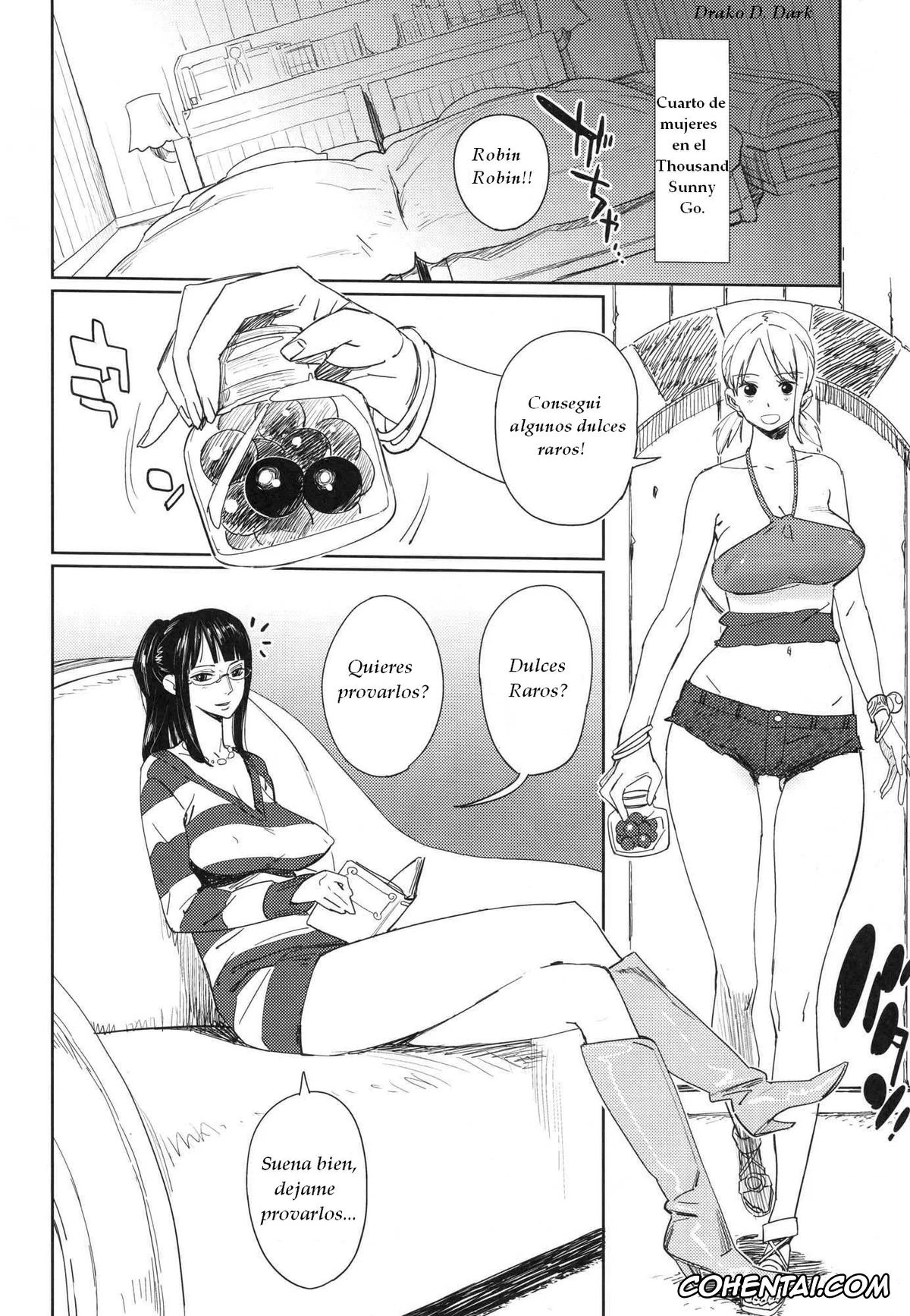 One Piece porno, Nami porno, Nico Robin porno, Abura Shoukami Tsukane No.06 Chotto Matte to Iwaretatte (One Piece), pagina 5