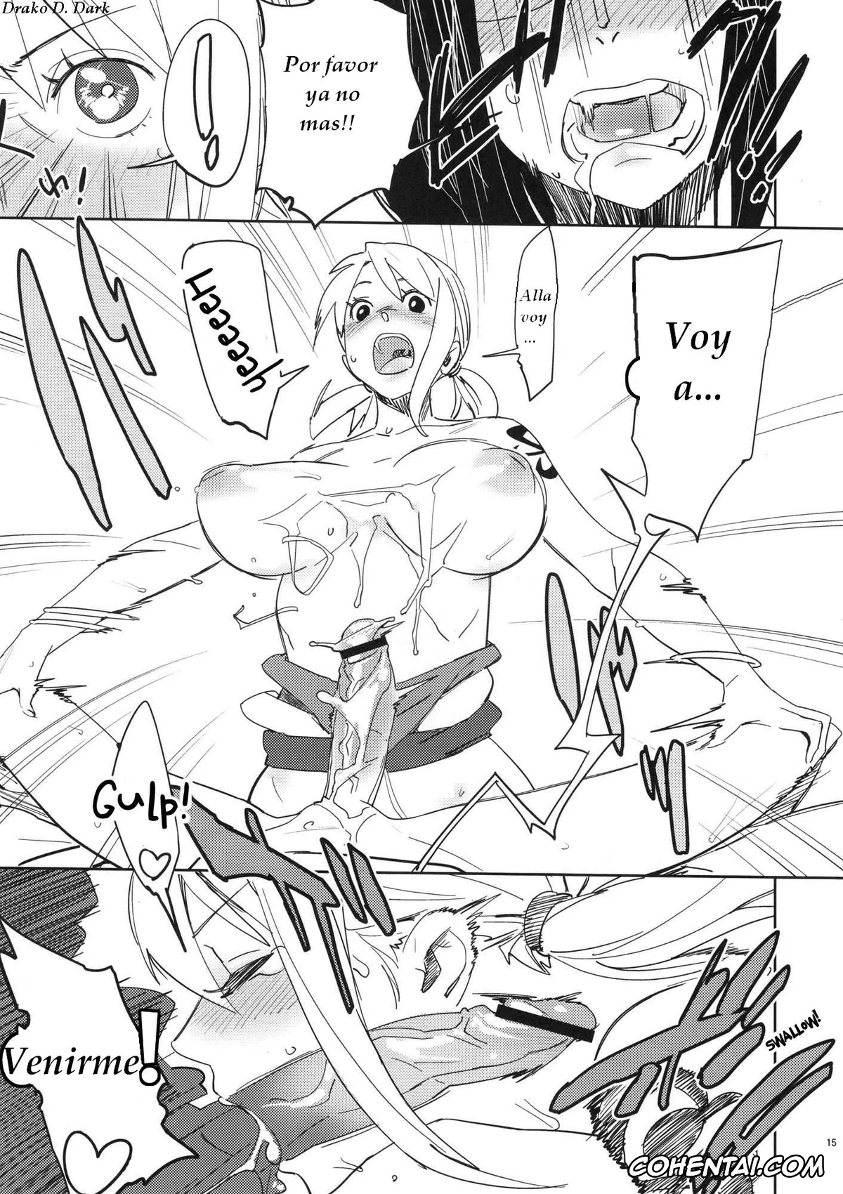 One Piece xxx, Nami xxx, Nico Robin xxx, Abura Shoukami Tsukane No.06 Chotto Matte to Iwaretatte (One Piece), pagina 16