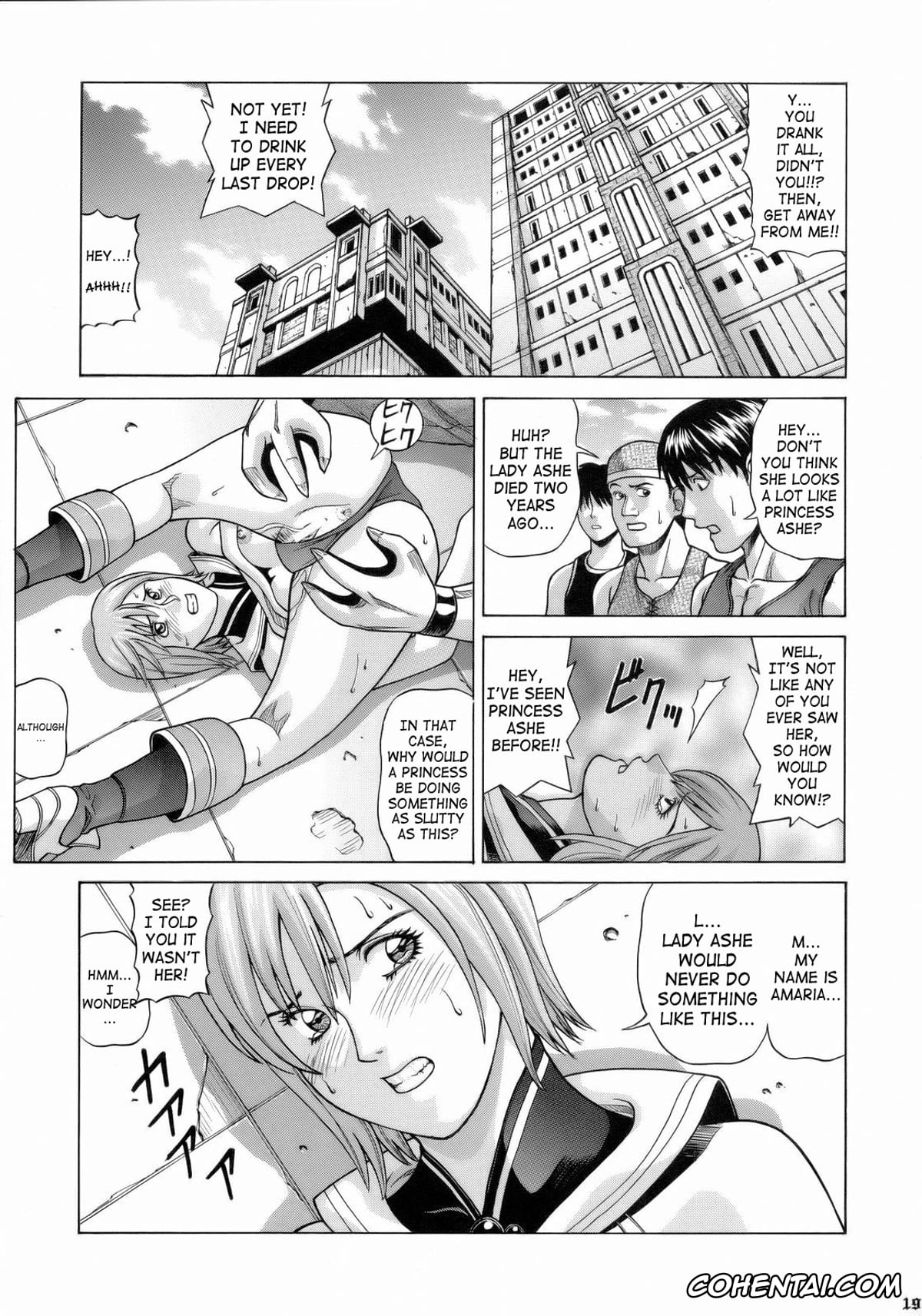 Final Fantasy Xii hentai, Ashelia Bnargin Dalmasca hentai, Penelo hentai, ASHE (Final Fantasy XII), pagina 18