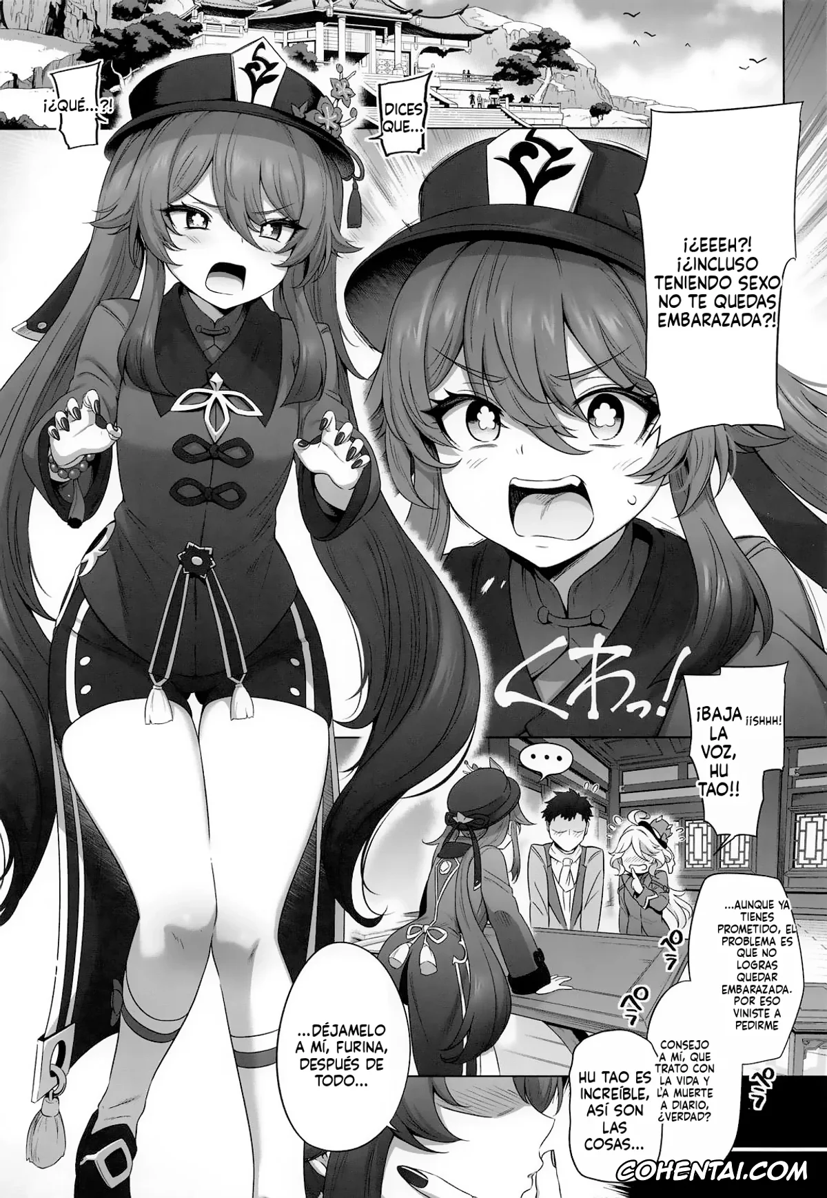 Genshin Impact porno, Focalors | Lady Furina porno, Hu Tao porno, Furina Hu Tao Ninkatsu Kiroku (Genshin Impact), pagina 2