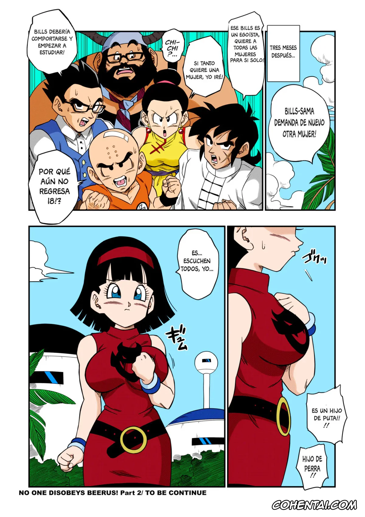 Dragon Ball Super xxx, Android 18 xxx, Beerus xxx, Bulma Briefs xxx, No One Disobeys Beerus! (Dragon Ball Super), pagina 31