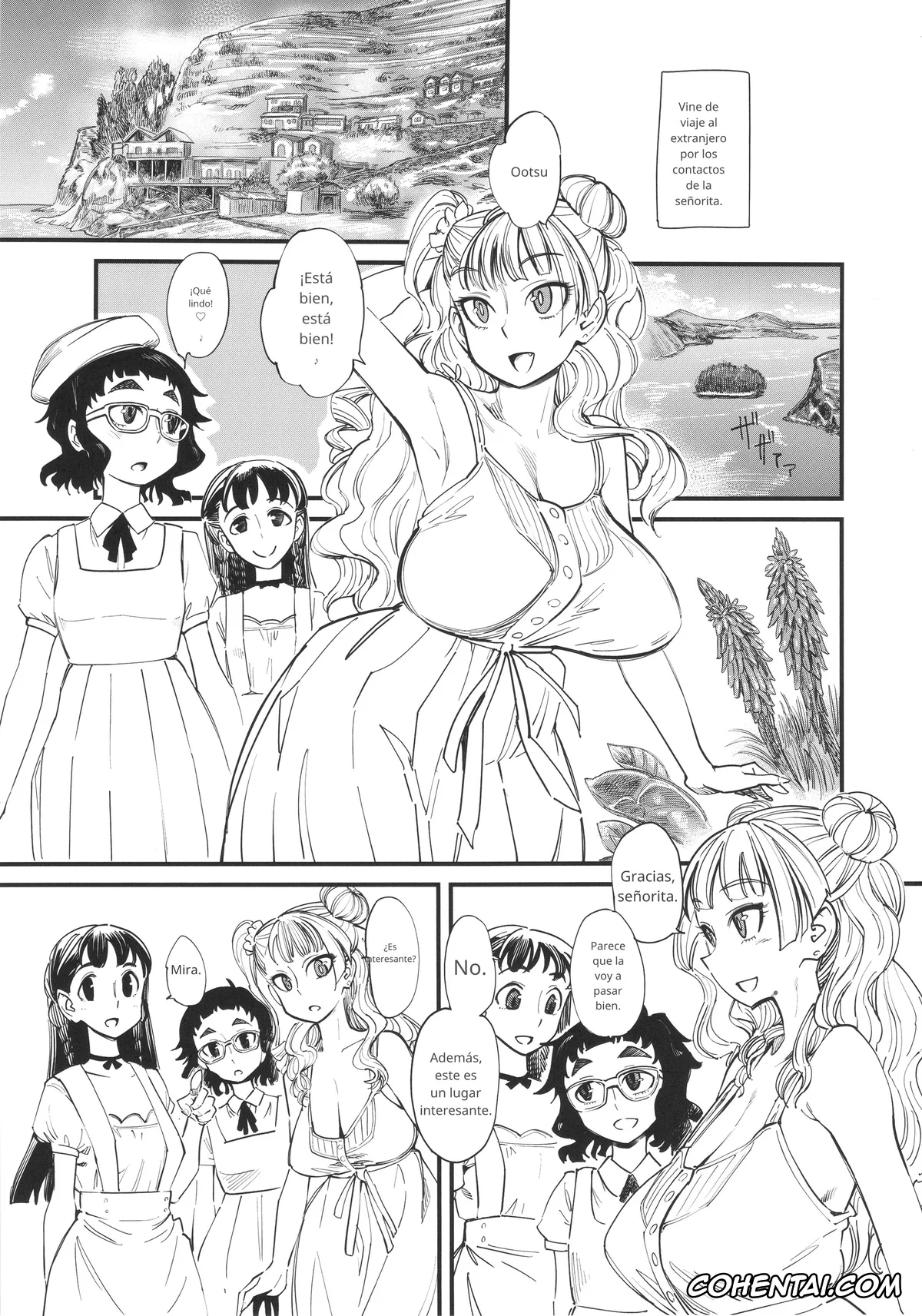 Oshiete! Galko-chan porno, Galko porno, NMB -nudist mud bath- (Oshiete! Galko-chan), pagina 2