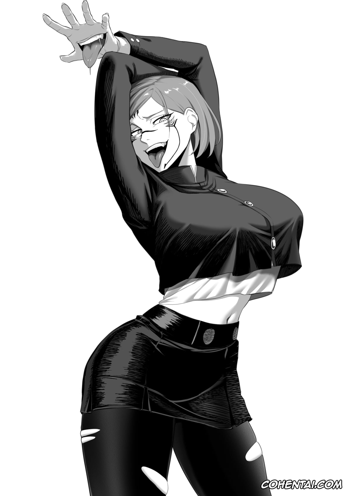 Jujutsu Kaisen porno, Nobara Kugisaki porno, Sukuna porno, Yuuji Itadori porno, Bad Nobara (Jujutsu Kaisen), pagina 2