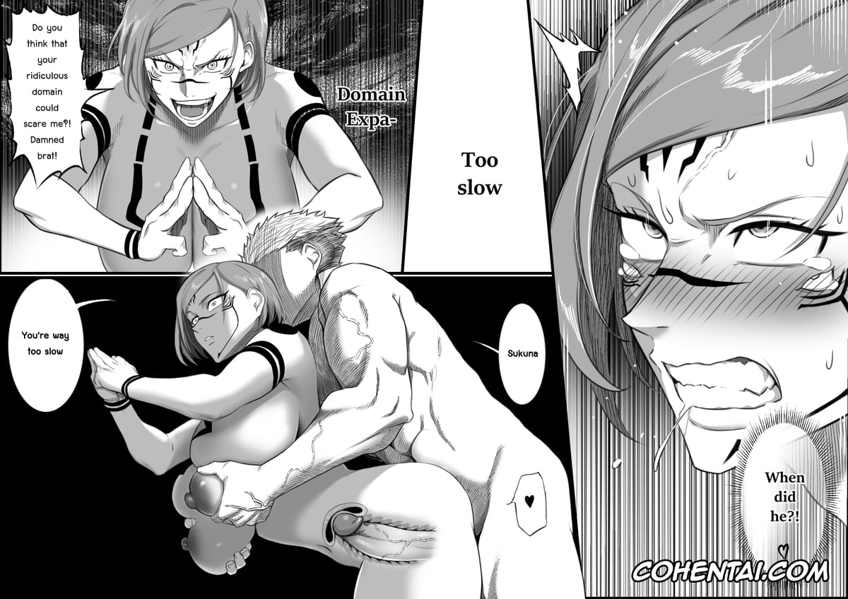 Jujutsu Kaisen hentai, Nobara Kugisaki hentai, Sukuna hentai, Yuuji Itadori hentai, Bad Nobara (Jujutsu Kaisen), pagina 6