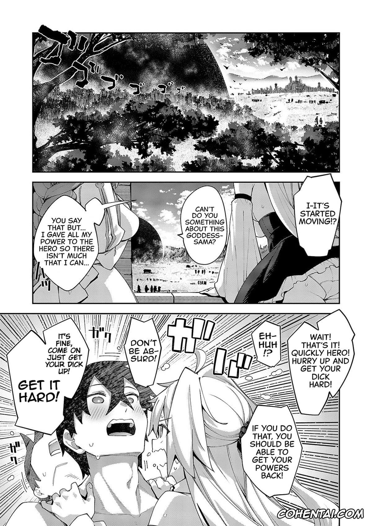 Revistas hentai, COMIC ExE hentai, Isekai Kita node Sukebe Skill de Zenryoku Ouka Shiyou to Omou Cum.16 (COMIC ExE 55), pagina 3