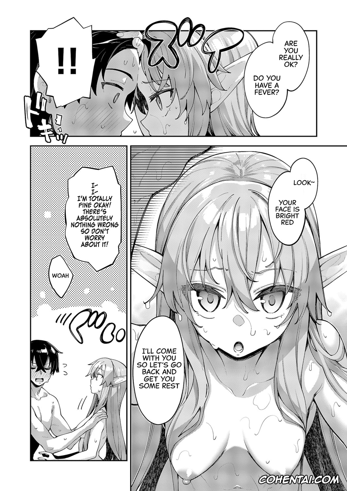 Revistas xxx, COMIC ExE xxx, Isekai Kita node Sukebe Skill de Zenryoku Ouka Shiyou to Omou Cum.17 (COMIC ExE 60), pagina 4