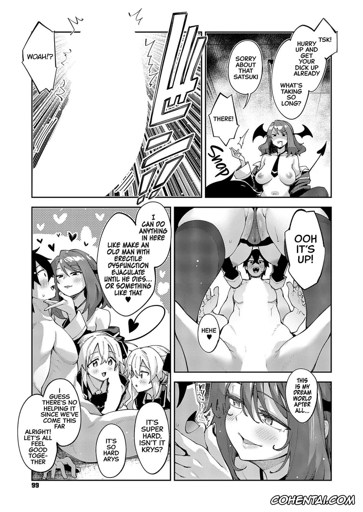 Revistas xxx, COMIC ExE xxx, Isekai Kita node Sukebe Skill de Zenryoku Ouka Shiyou to Omou Cum.19 (COMIC ExE 64), pagina 10