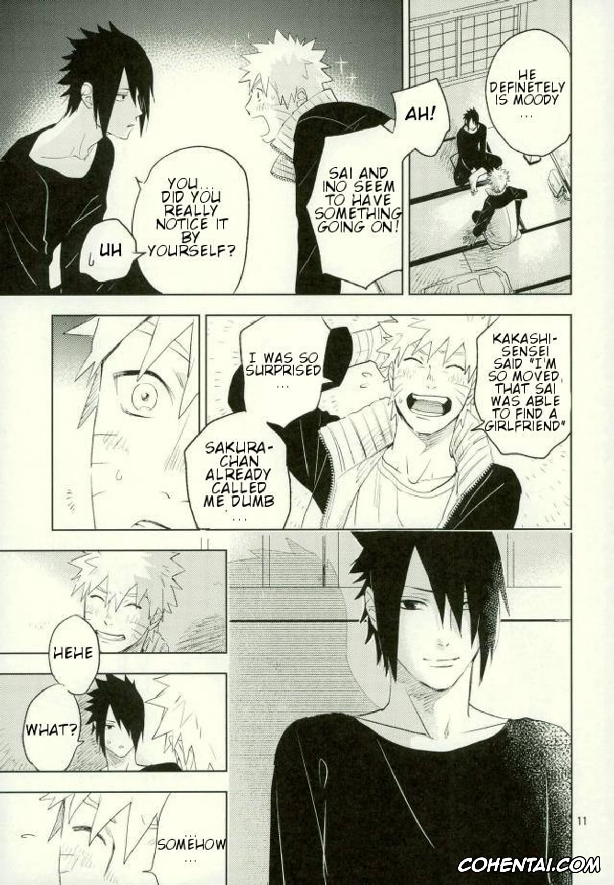 NARUTO porno, Naruto Uzumaki porno, Sasuke Uchiha porno, Yukimichi (NARUTO), pagina 8