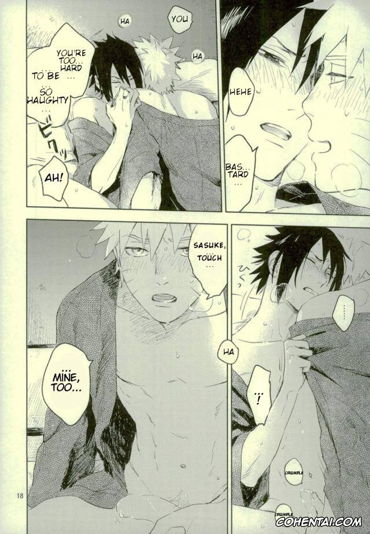 NARUTO hentai, Naruto Uzumaki hentai, Sasuke Uchiha hentai, Yukimichi (NARUTO), pagina 15