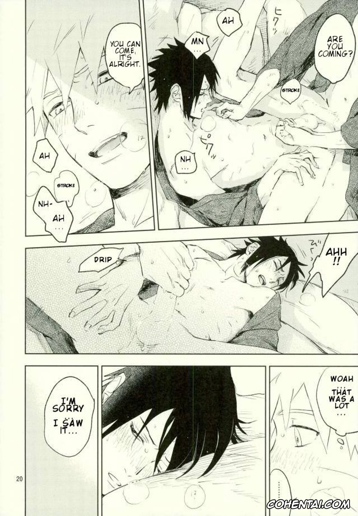 NARUTO porno, Naruto Uzumaki porno, Sasuke Uchiha porno, Yukimichi (NARUTO), pagina 17
