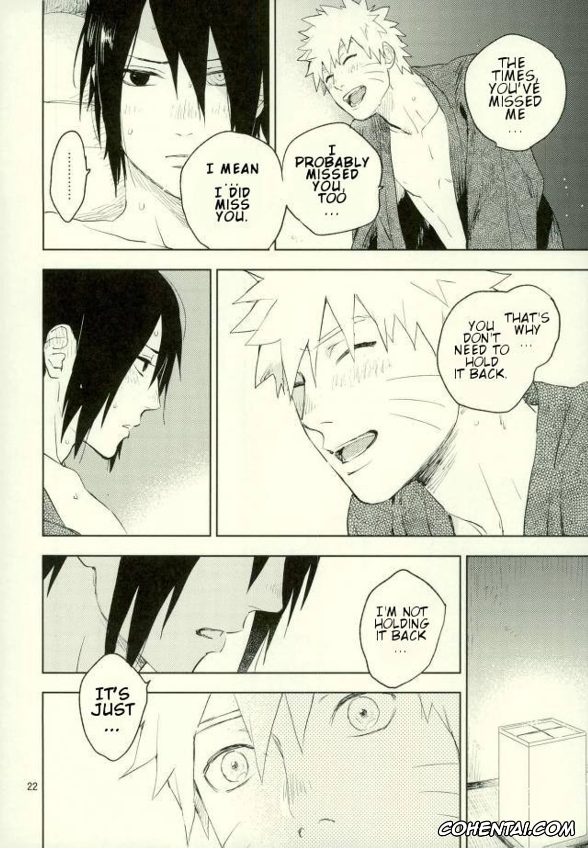NARUTO xxx, Naruto Uzumaki xxx, Sasuke Uchiha xxx, Yukimichi (NARUTO), pagina 19
