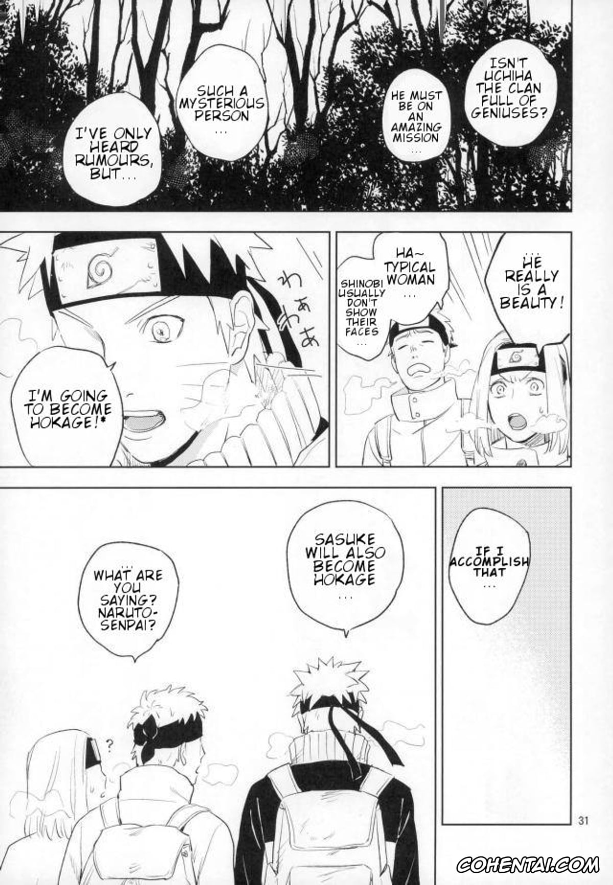 NARUTO xxx, Naruto Uzumaki xxx, Sasuke Uchiha xxx, Yukimichi (NARUTO), pagina 28