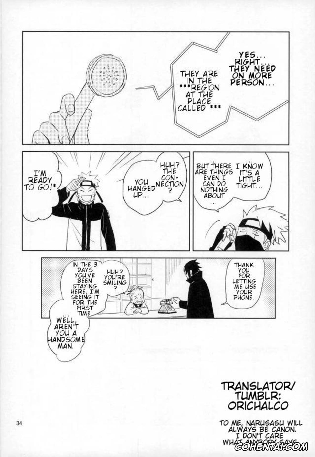 NARUTO xxx, Naruto Uzumaki xxx, Sasuke Uchiha xxx, Yukimichi (NARUTO), pagina 31