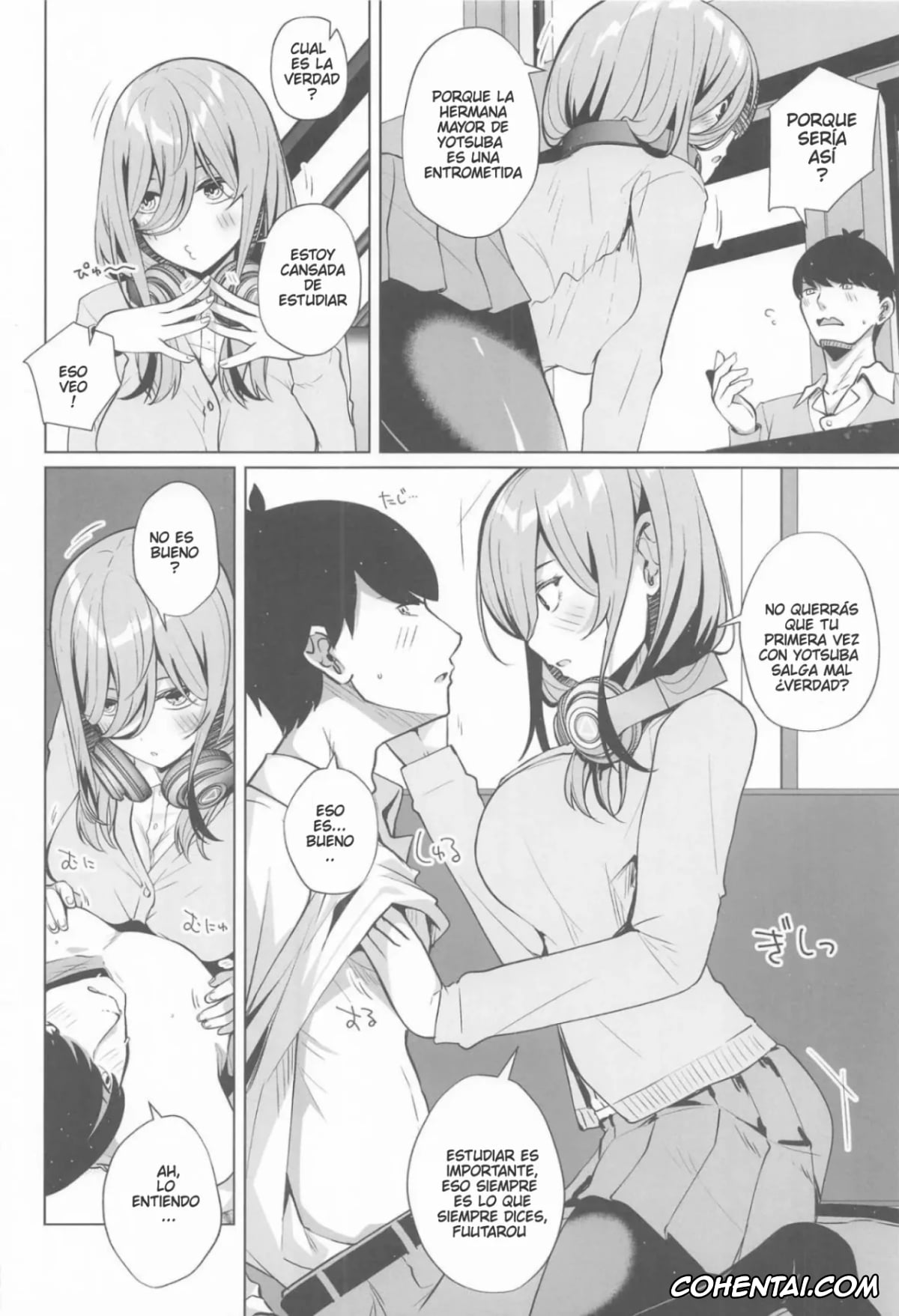 Gotoubun No Hanayome | The Quintessential Quintuplets hentai, Miku Nakano hentai, Fuutarou no Koto Watashi ga Morau kara (Gotoubun no Hanayome), pagina 3