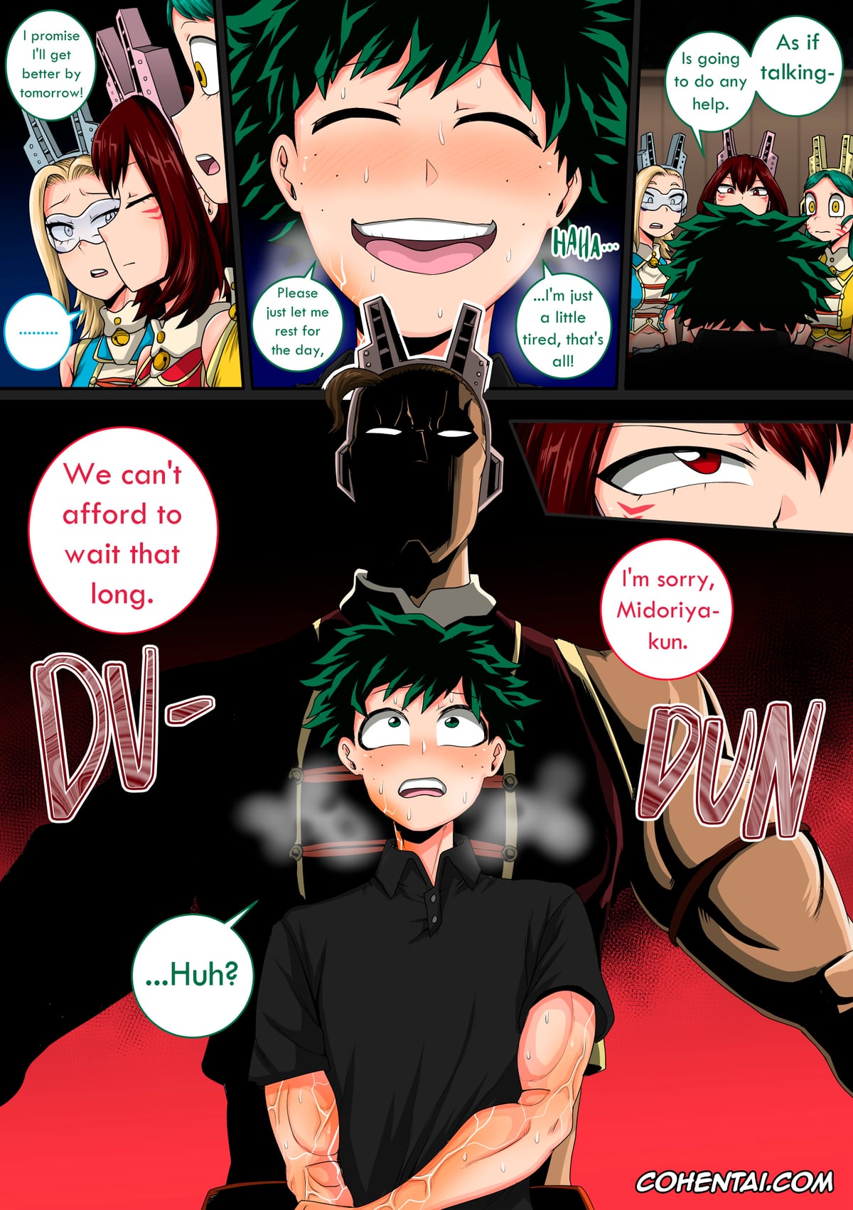 My Hero Academia | Boku No Hero Academia hentai, Izuku Midoriya hentai, Mina Ashido hentai, Ochako Uraraka hentai, Tsuyu Asui hentai, My Harem Academia Chapter 8 Part 3 Breaking into a broken heart (Boku No Hero Academia), pagina 6