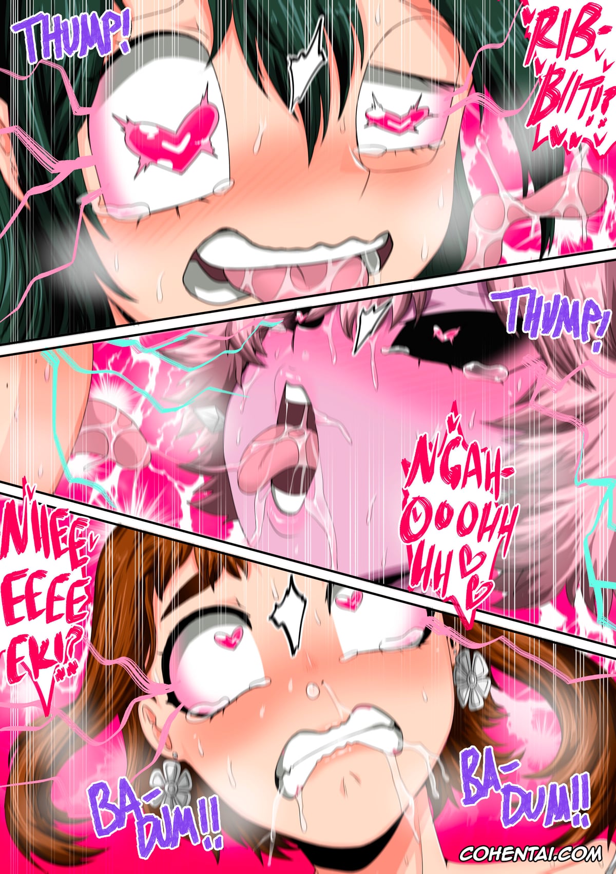 My Hero Academia | Boku No Hero Academia porno, Izuku Midoriya porno, Mina Ashido porno, Ochako Uraraka porno, Tsuyu Asui porno, My Harem Academia Chapter 8 Part 3 Breaking into a broken heart (Boku No Hero Academia), pagina 101