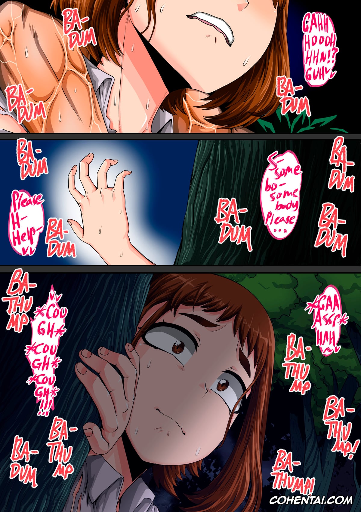 My Hero Academia | Boku No Hero Academia xxx, Izuku Midoriya xxx, Mina Ashido xxx, Ochako Uraraka xxx, Tsuyu Asui xxx, My Harem Academia Chapter 8 Part 3 Breaking into a broken heart (Boku No Hero Academia), pagina 118
