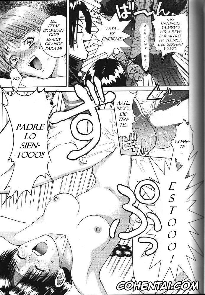 King of Fighters porno, Yuri Sakazaki porno, SNKtchi (Moetaro!? Shingo) (King of Fighters), pagina 5