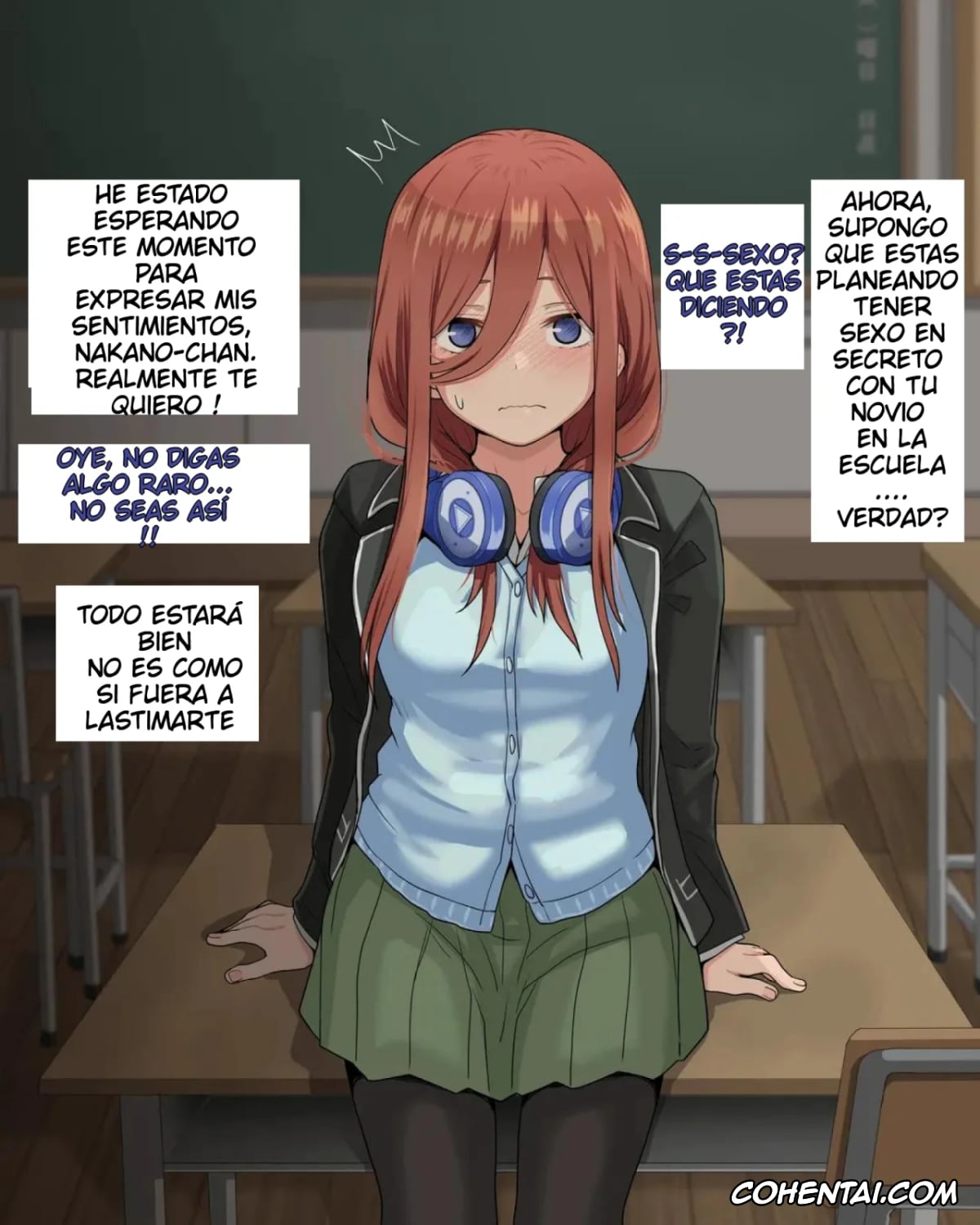 Gotoubun No Hanayome | The Quintessential Quintuplets hentai, Miku Nakano hentai, 3/5 Ryoujoku – Nakano Miku ~Netorare~ (Gotoubun no Hanayome), pagina 3