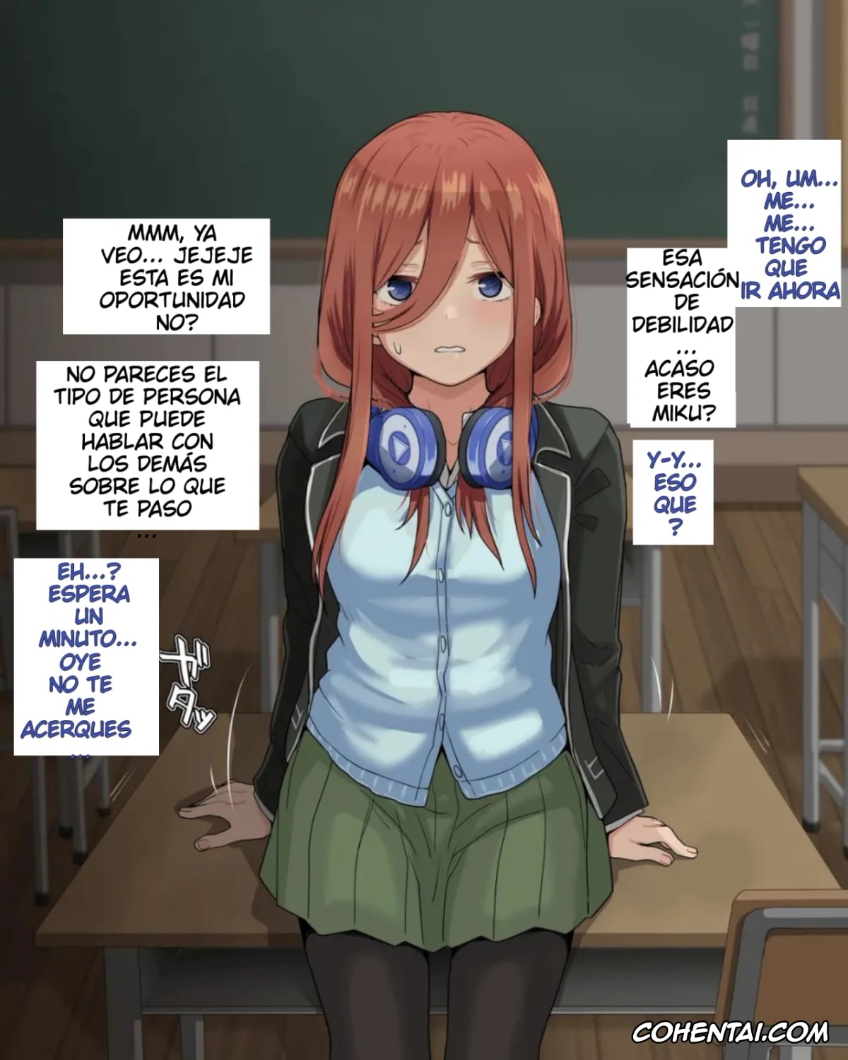 Gotoubun No Hanayome | The Quintessential Quintuplets xxx, Miku Nakano xxx, 3/5 Ryoujoku – Nakano Miku ~Netorare~ (Gotoubun no Hanayome), pagina 4