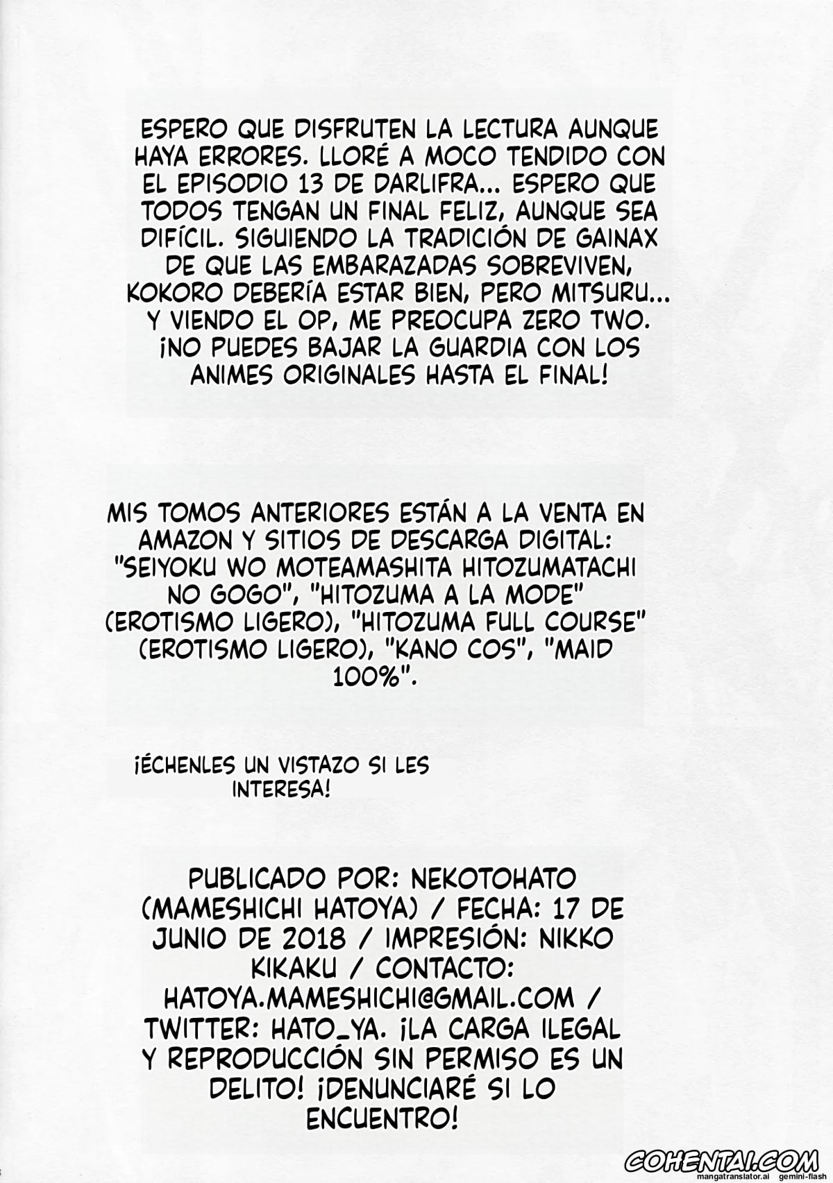 Darling In The Franxx porno, Kokoro porno, Mitsuru porno, 556 to Karada (DARLING in the FRANXX), pagina 17