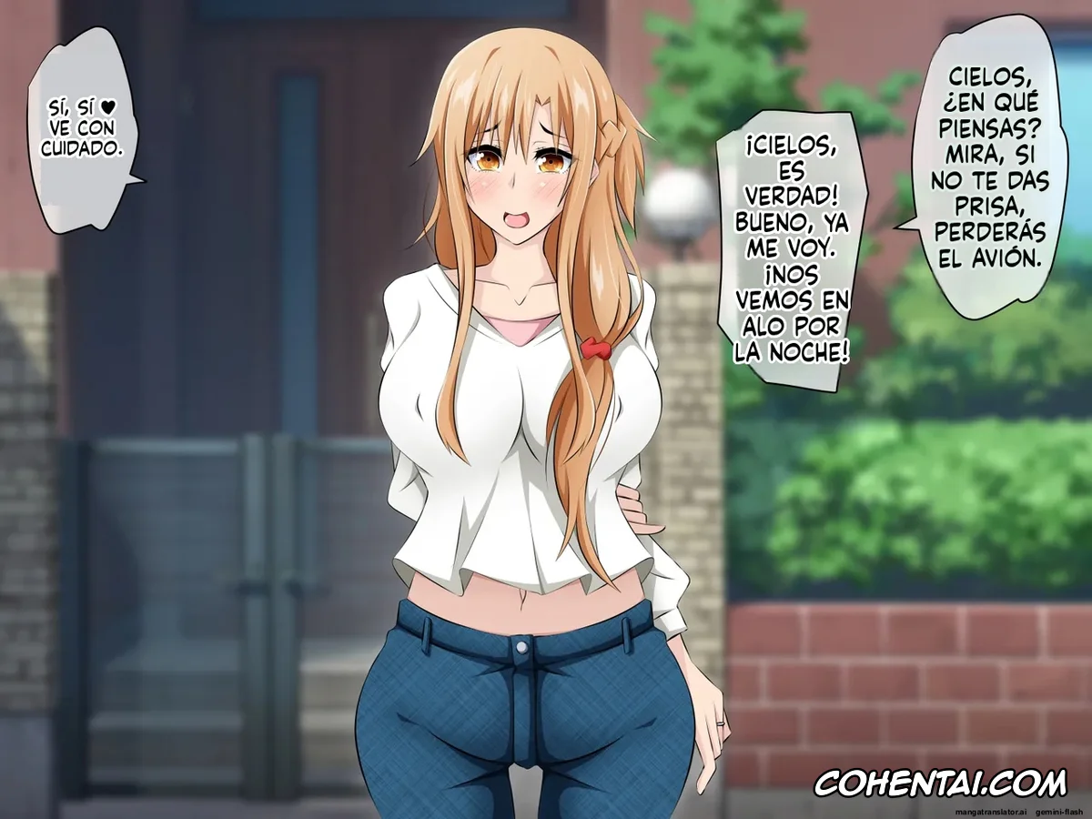 Sword Art Online hentai, Asuna Yuuki hentai, Hitozuma ni Natta Heroine o Netoru. ~Yakubutsu Choukyou de Ochiru Asuna-san~ (Sword Art Online), pagina 6