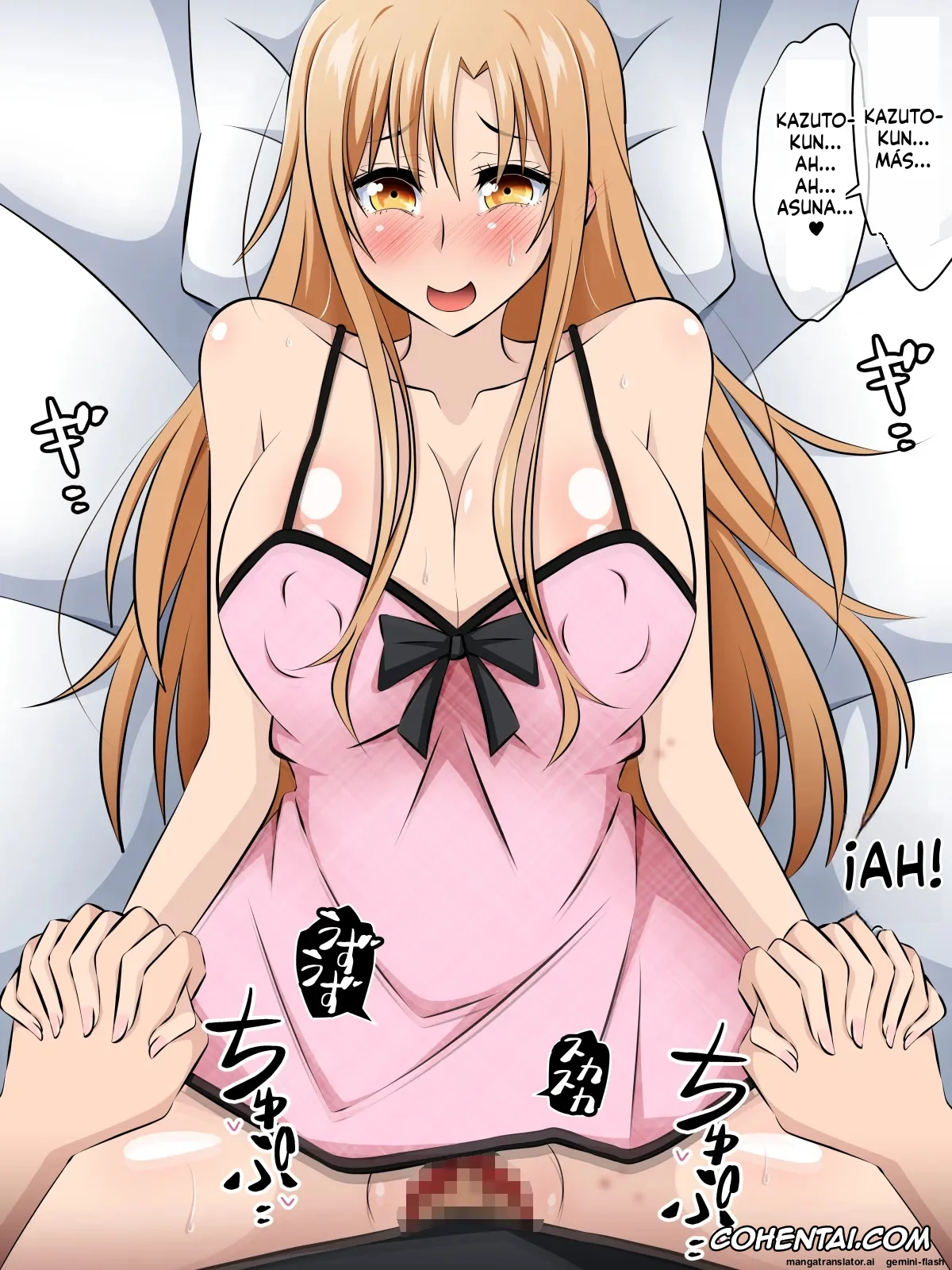 Sword Art Online xxx, Asuna Yuuki xxx, Hitozuma ni Natta Heroine o Netoru. ~Yakubutsu Choukyou de Ochiru Asuna-san~ (Sword Art Online), pagina 148