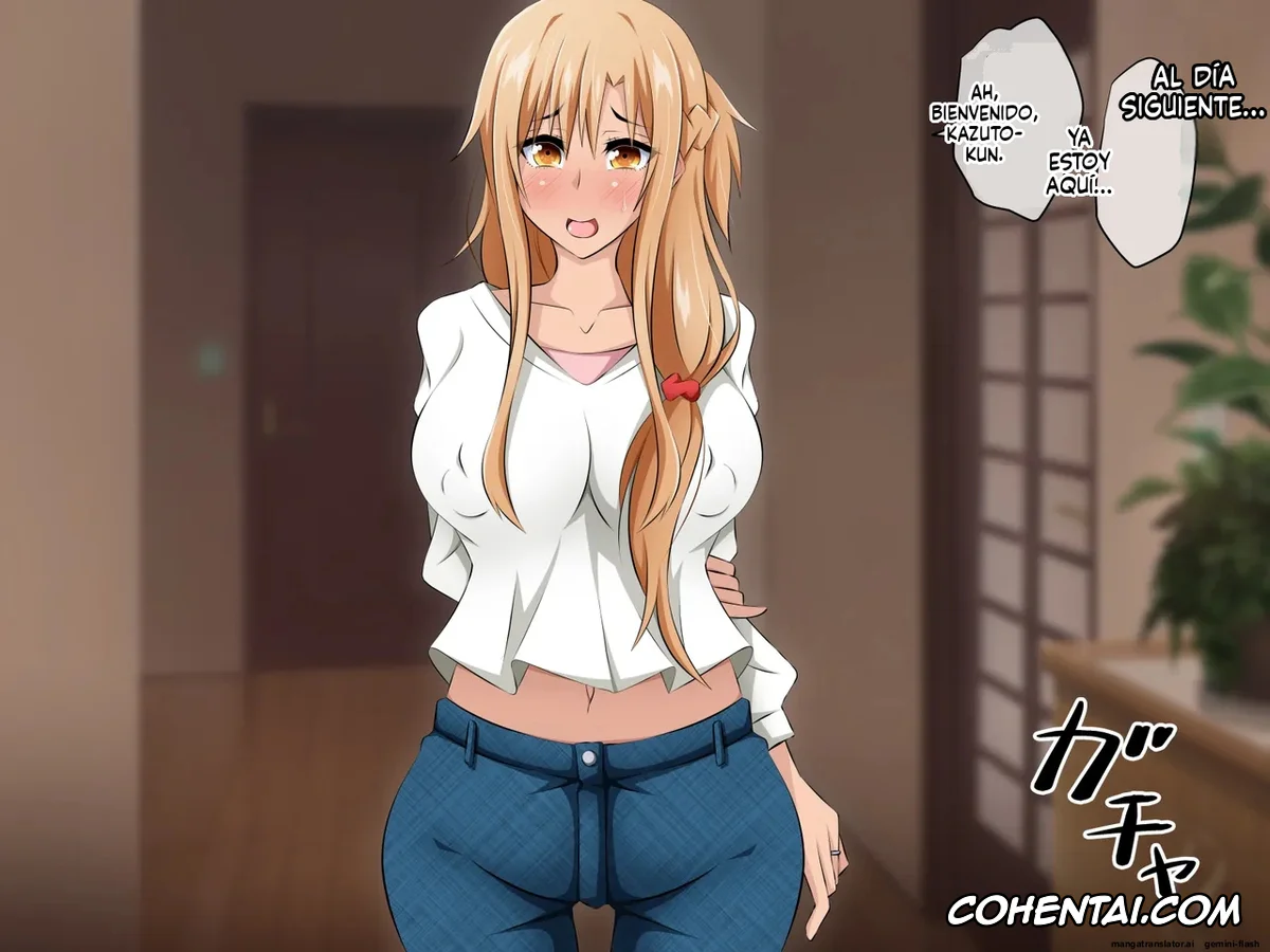 Sword Art Online hentai, Asuna Yuuki hentai, Hitozuma ni Natta Heroine o Netoru. ~Yakubutsu Choukyou de Ochiru Asuna-san~ (Sword Art Online), pagina 225