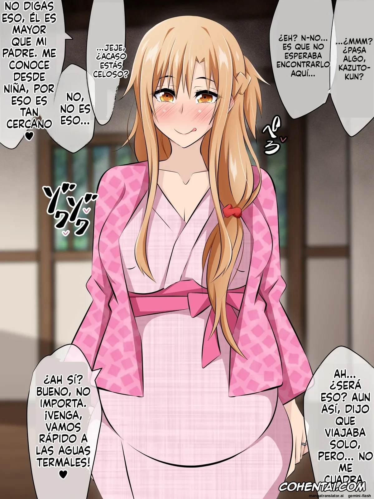 Sword Art Online porno, Asuna Yuuki porno, Hitozuma ni Natta Heroine o Netoru. ~Yakubutsu Choukyou de Ochiru Asuna-san~ (Sword Art Online), pagina 344
